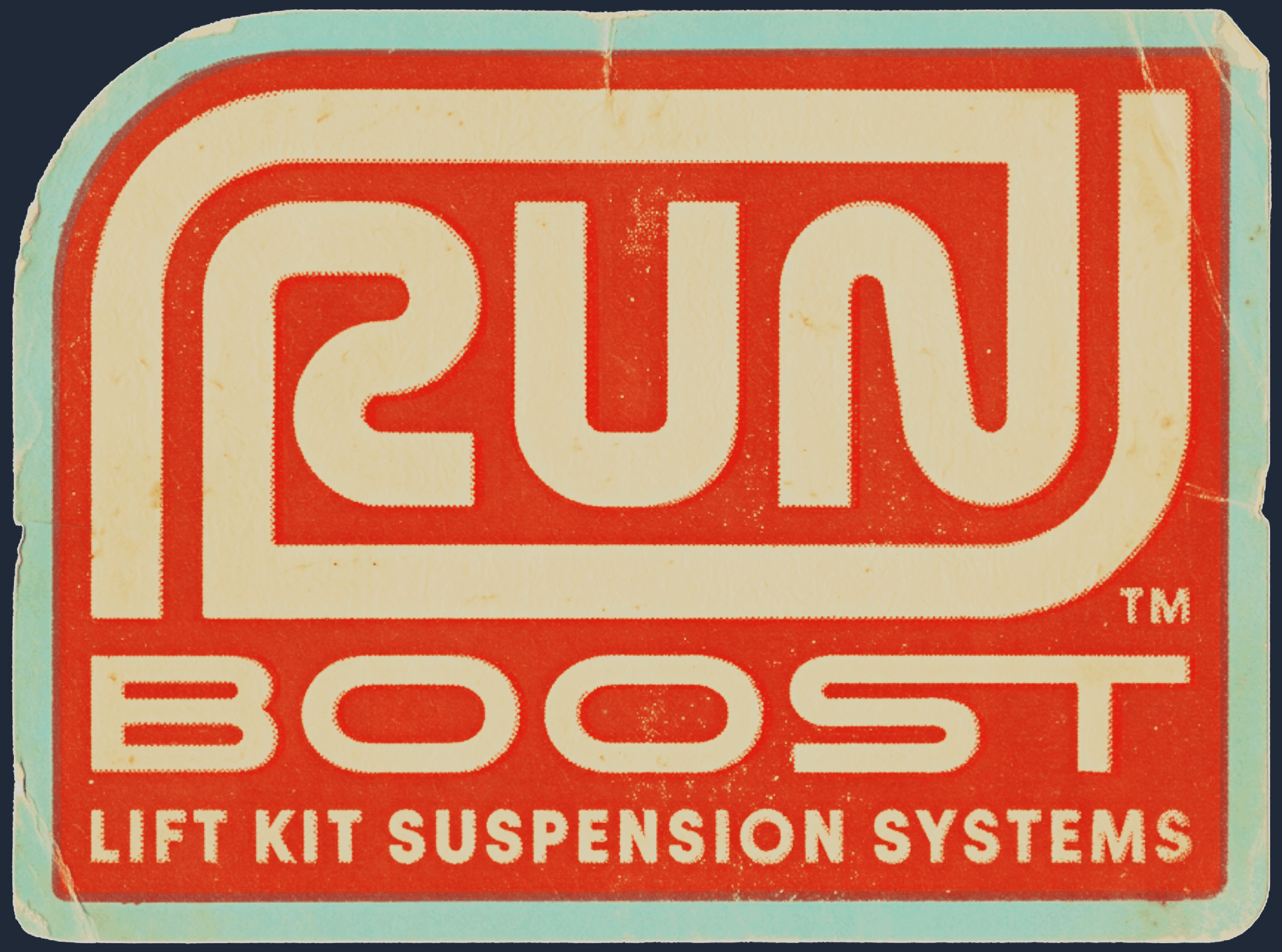 Sticker | Run Boost Lift Kits Image