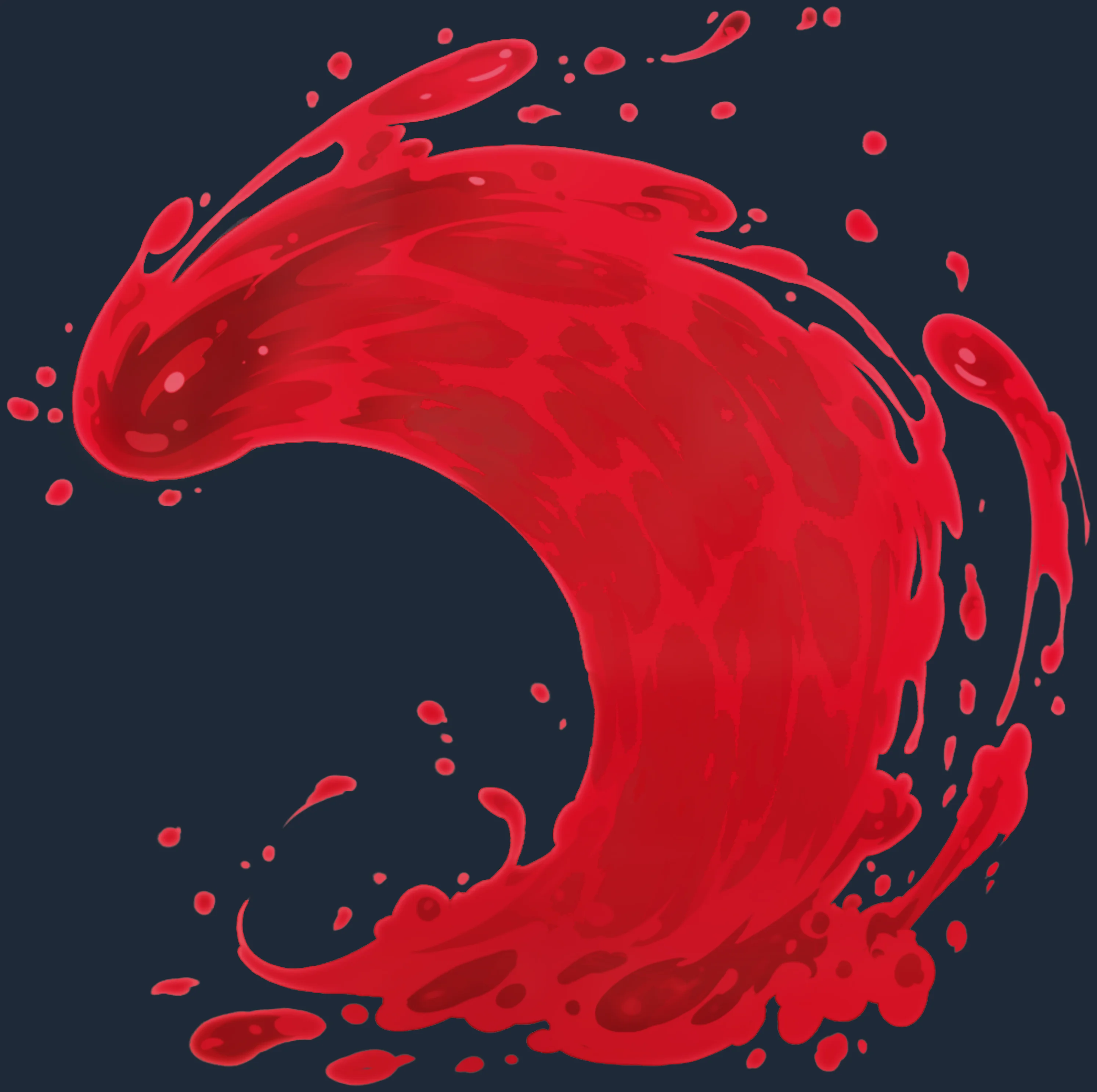Sticker | Ruby Wave (Lenticular) Image