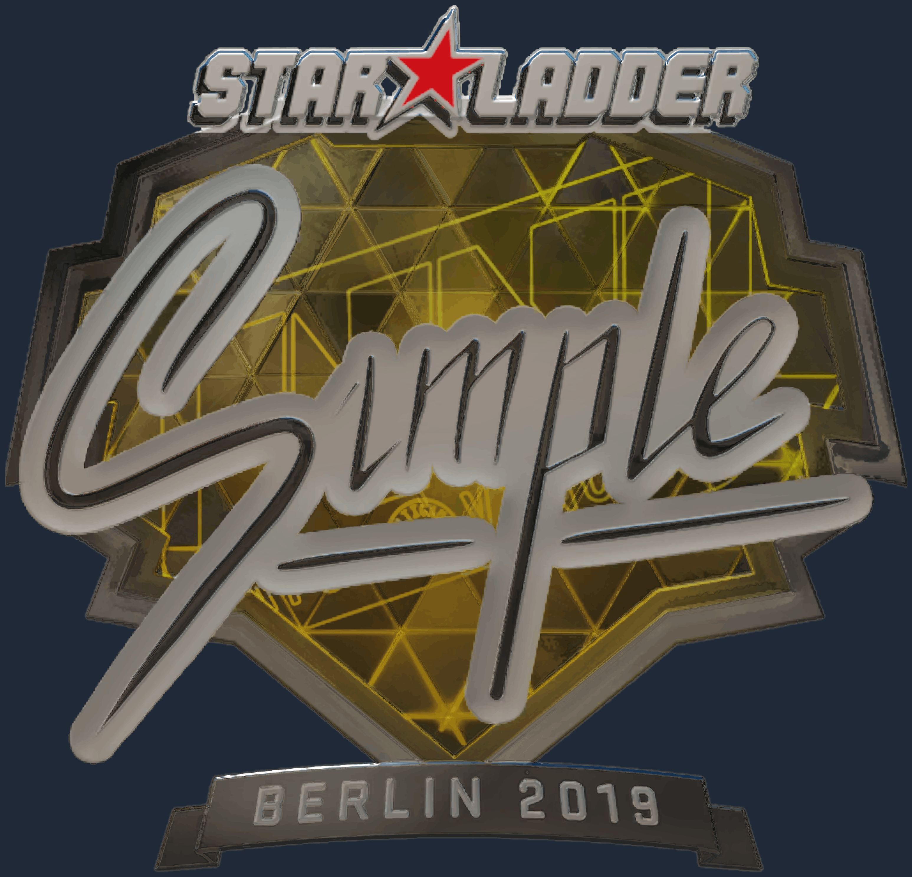 Sticker | s1mple (Foil) | Berlin 2019 Image