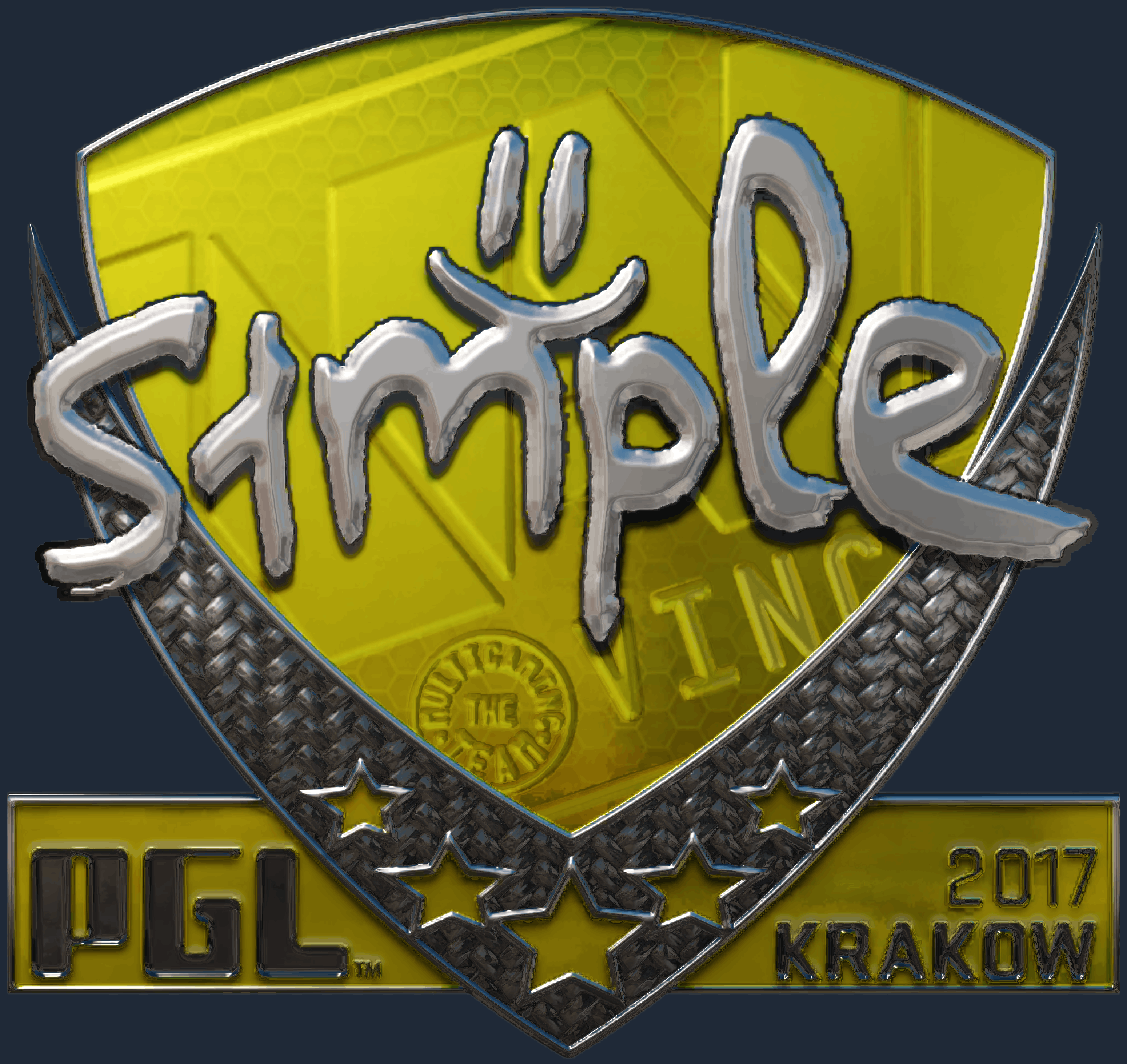 Sticker | s1mple (Foil) | Krakow 2017 Image