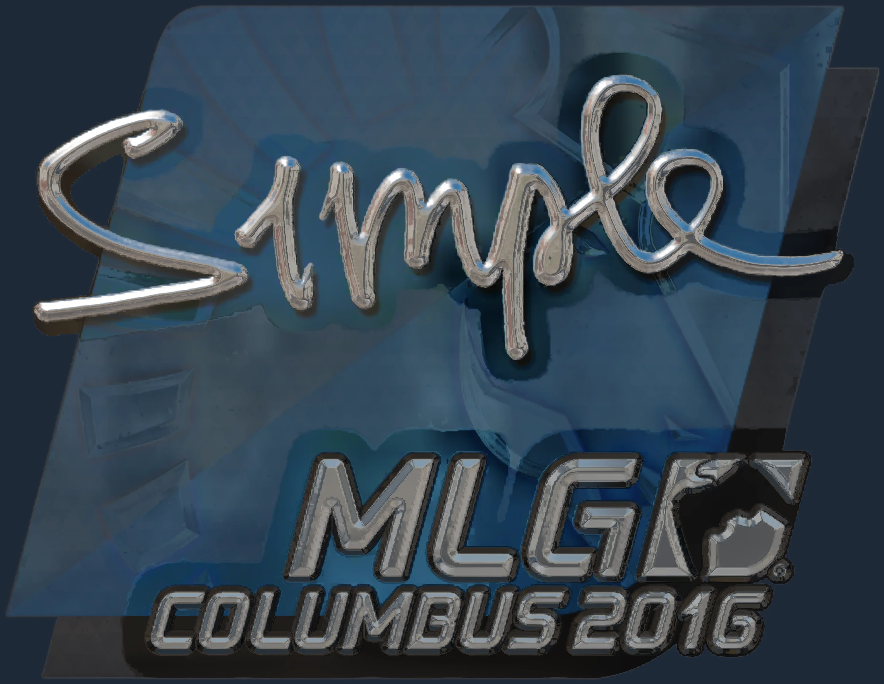 Sticker | s1mple (Foil) | MLG Columbus 2016 Image