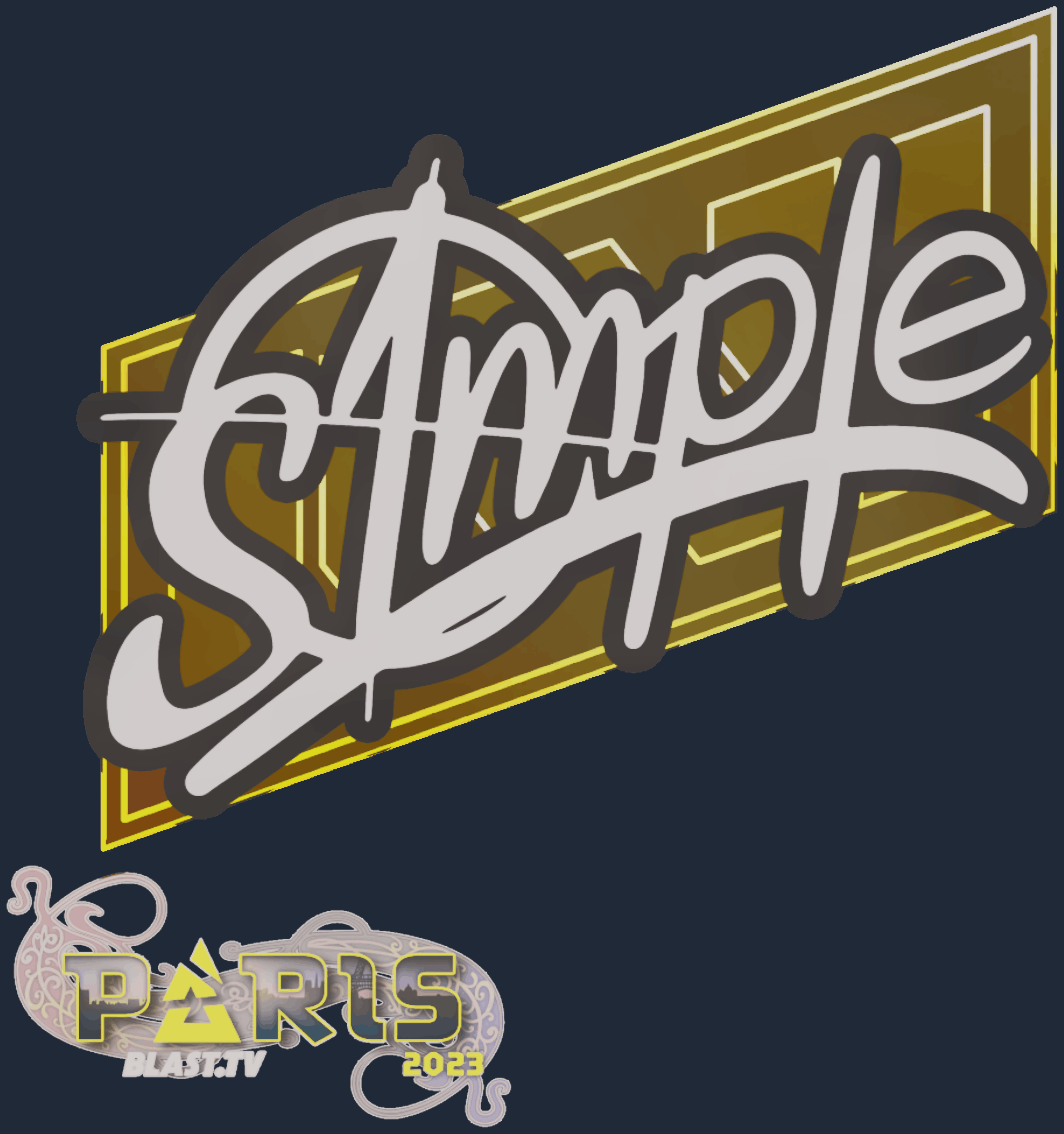 Sticker | s1mple | Paris 2023 Image
