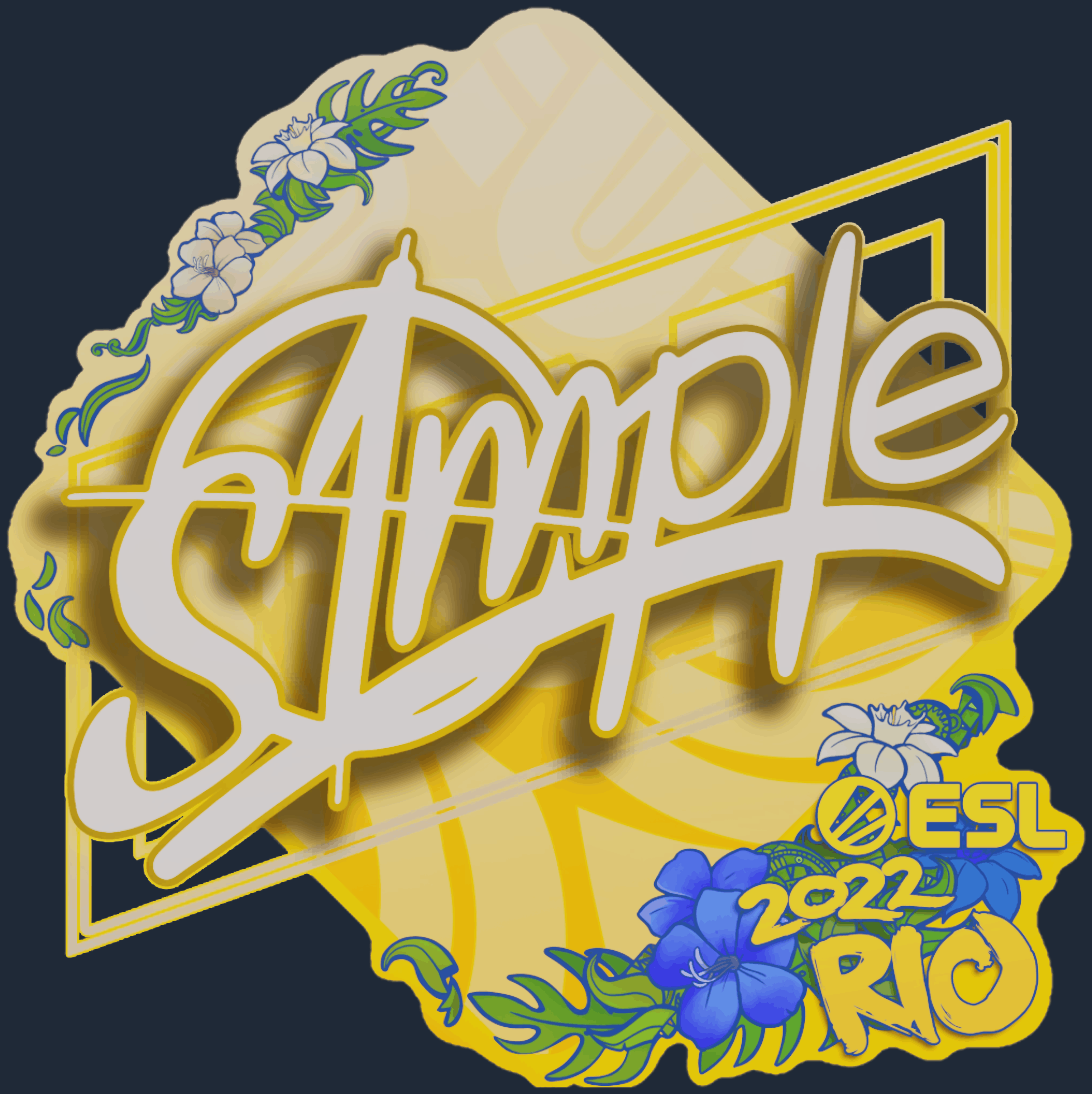 Sticker | s1mple | Rio 2022 Image