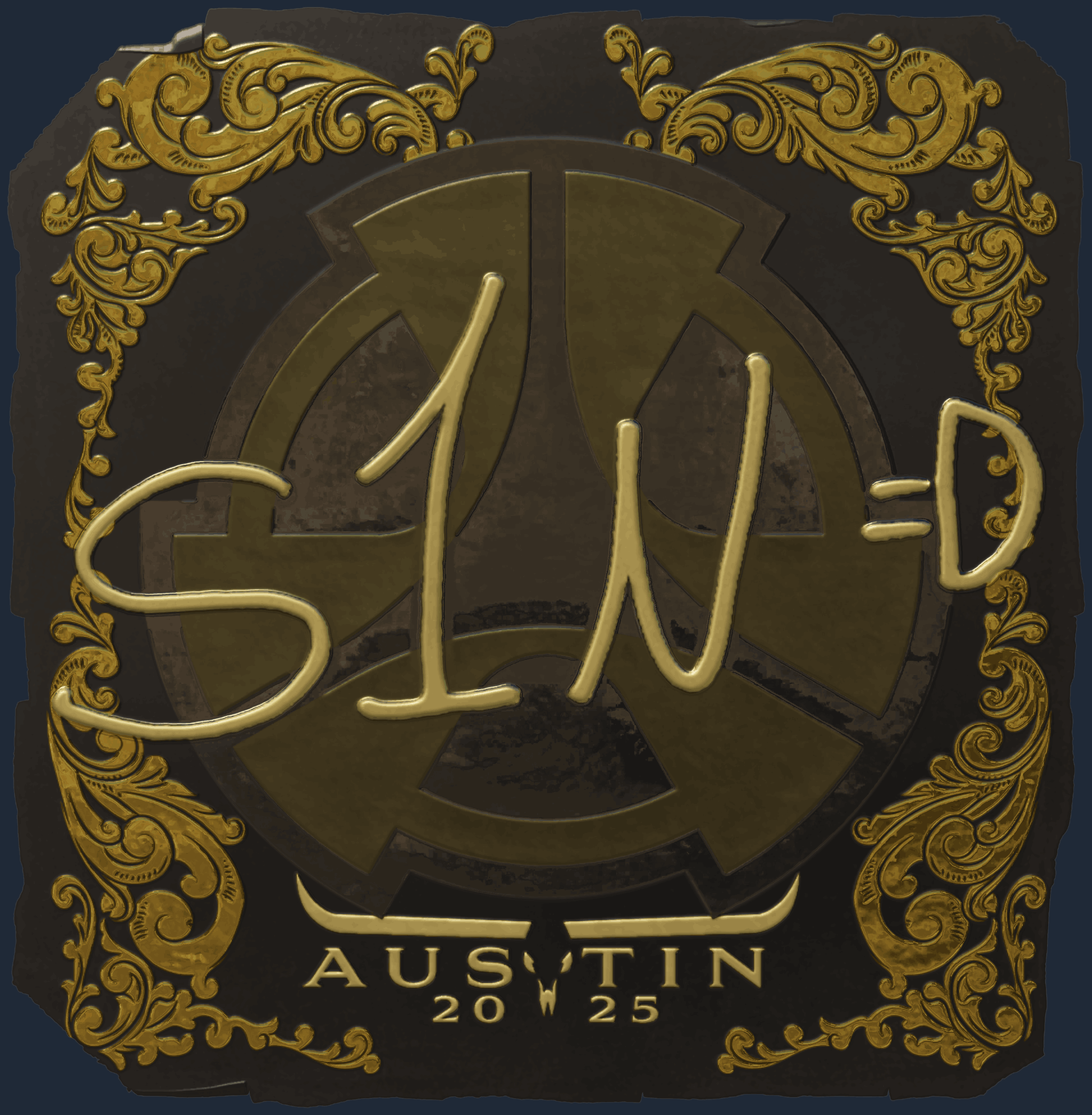 Sticker | s1n (Gold) | Austin 2025 Image