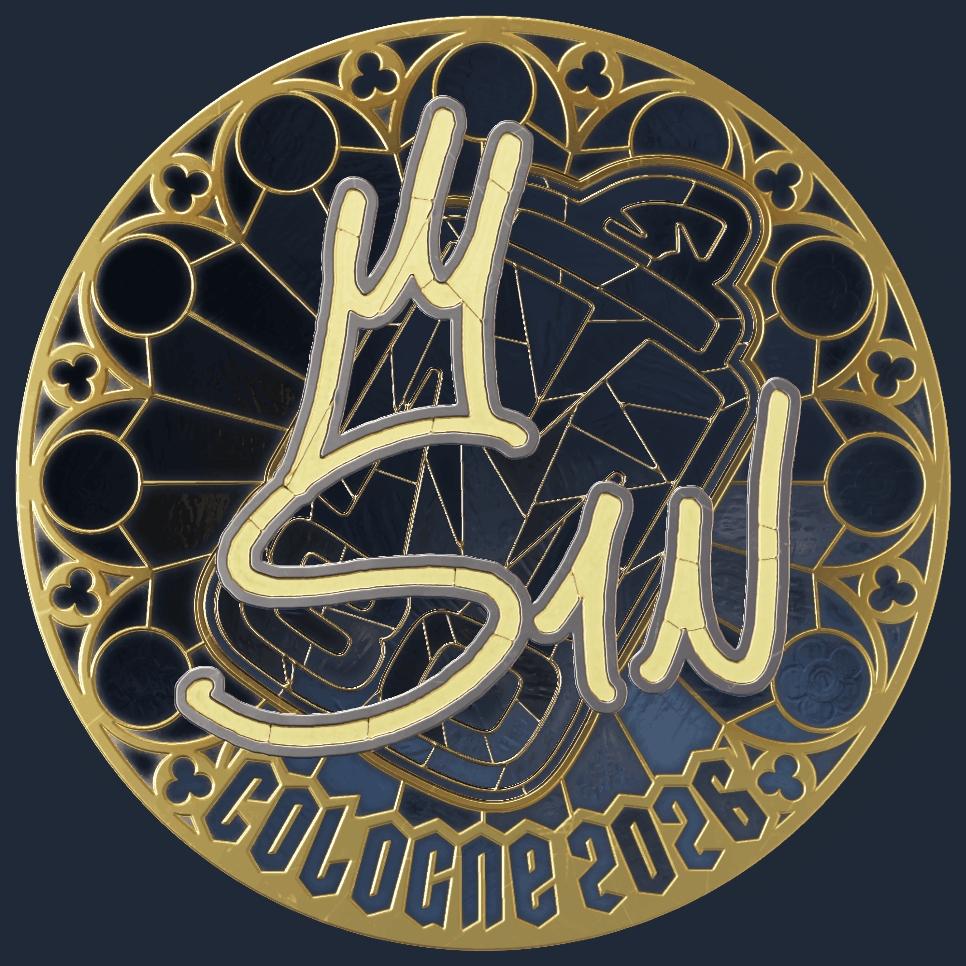 Sticker | s1n (Gold) | Cologne 2026 Image