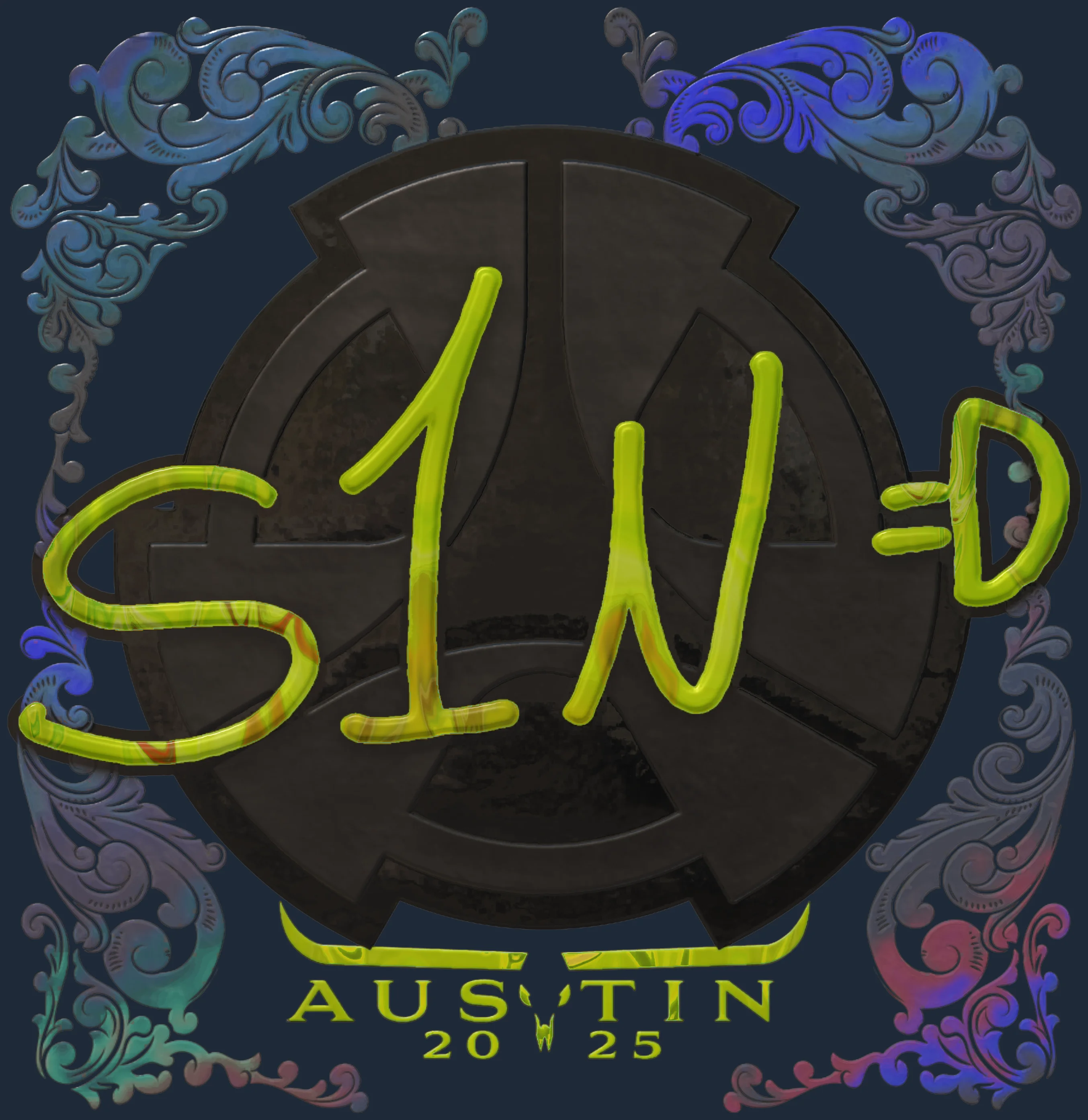 Sticker | s1n (Holo) | Austin 2025 Image