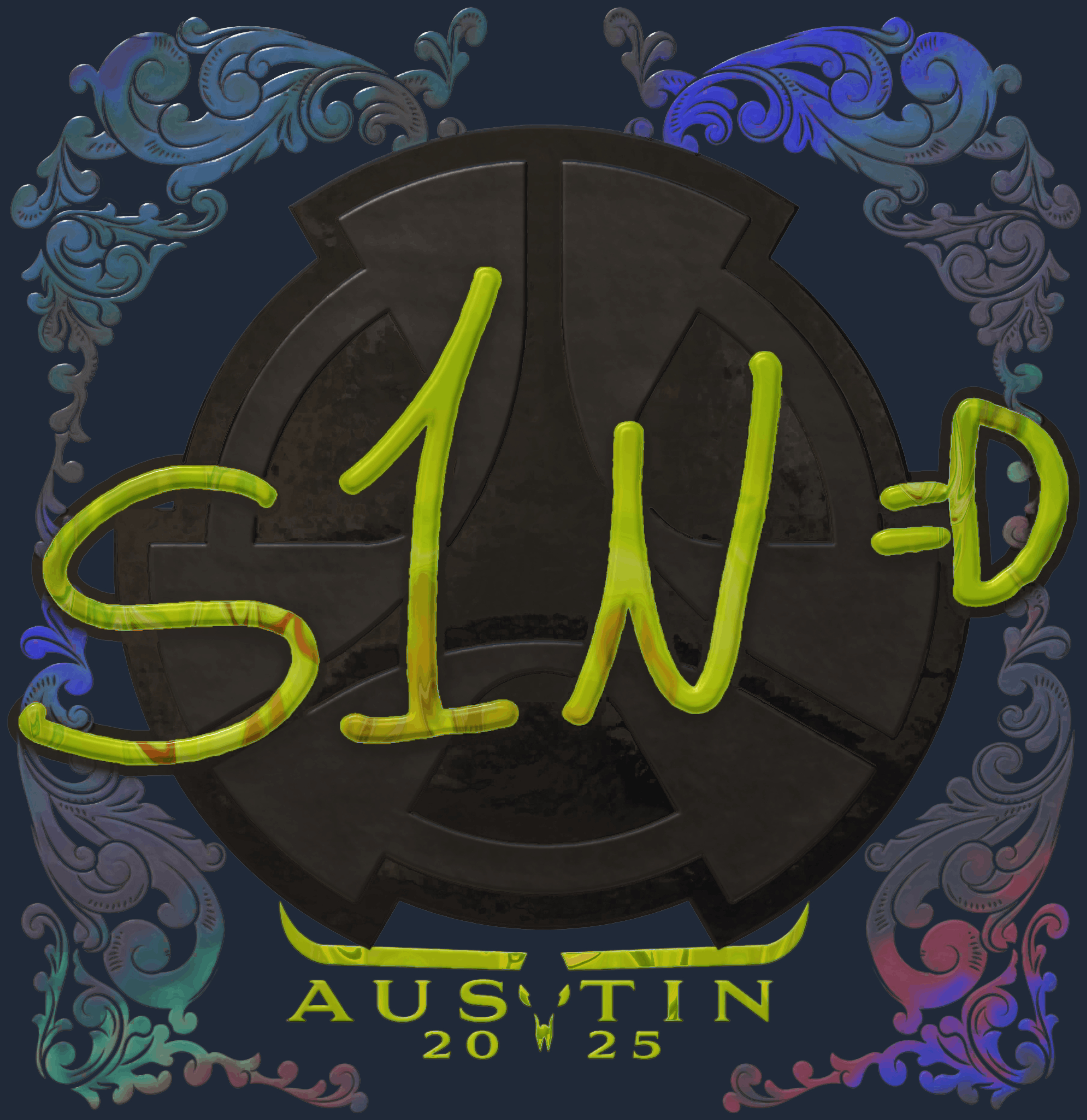 Sticker | s1n (Holo) | Austin 2025 Image