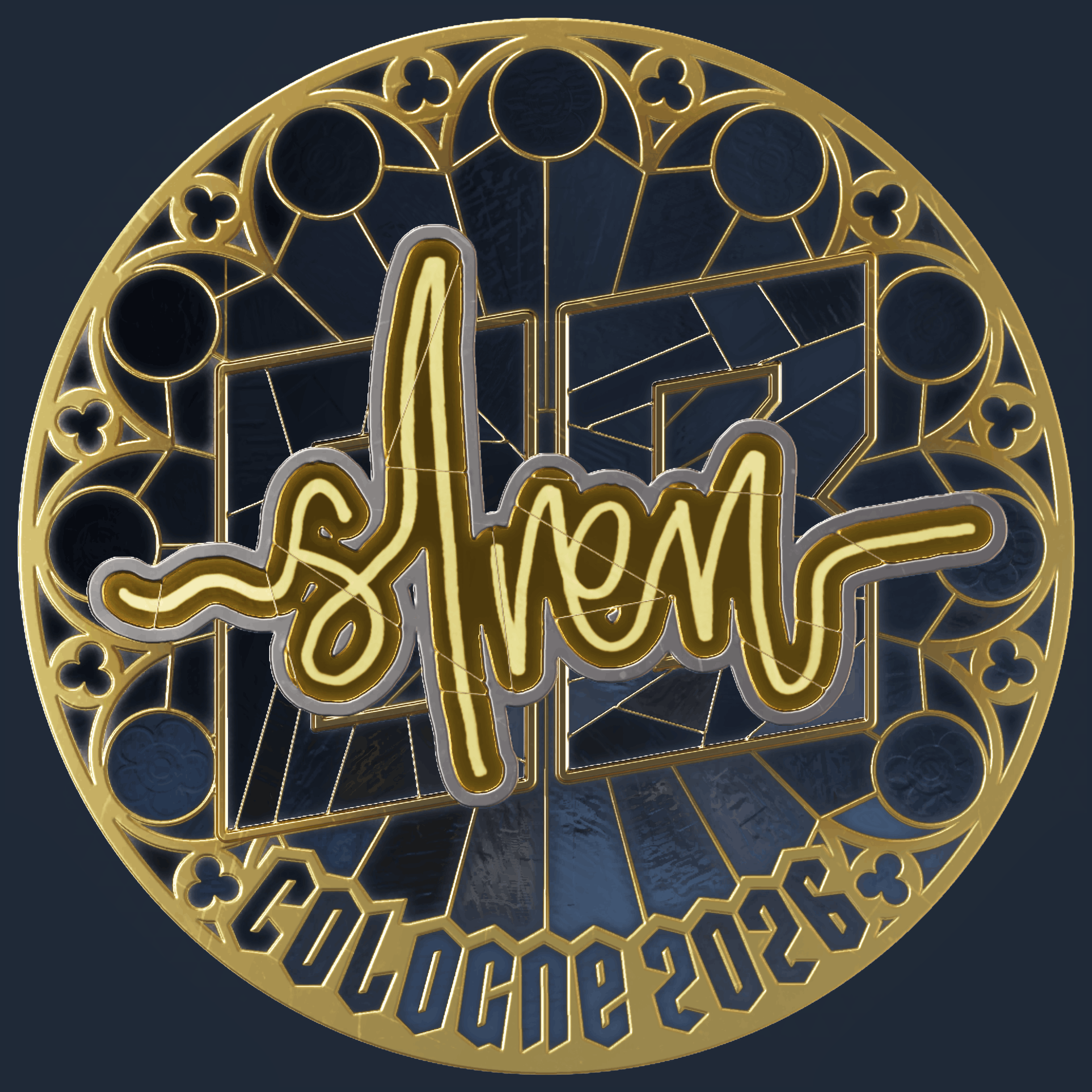 Sticker | S1ren (Gold) | Cologne 2026 Image