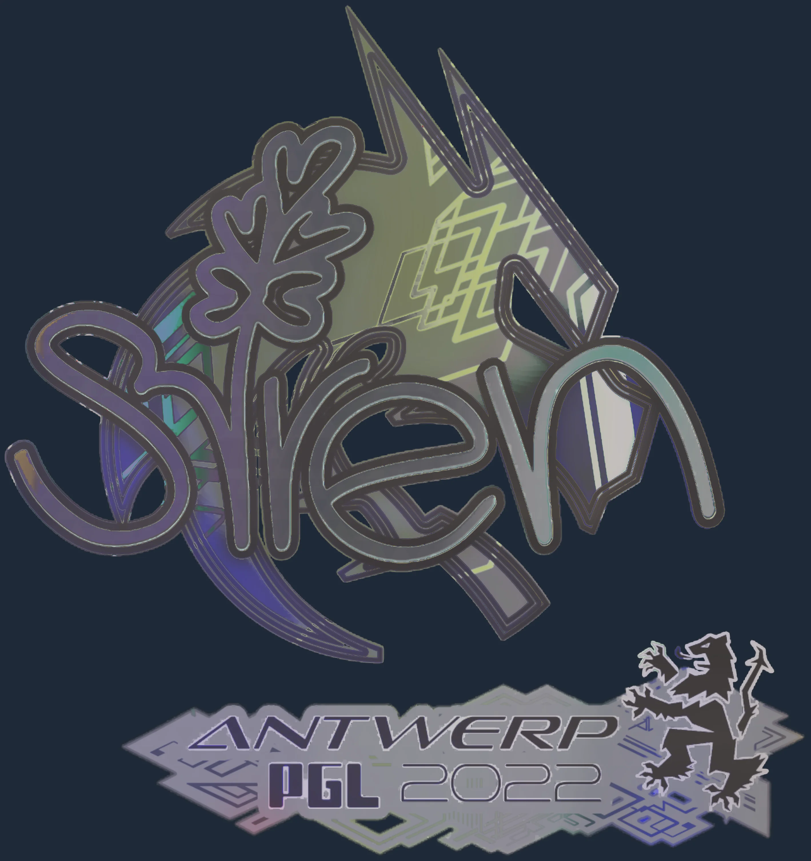 Sticker | S1ren (Holo) | Antwerp 2022 Image