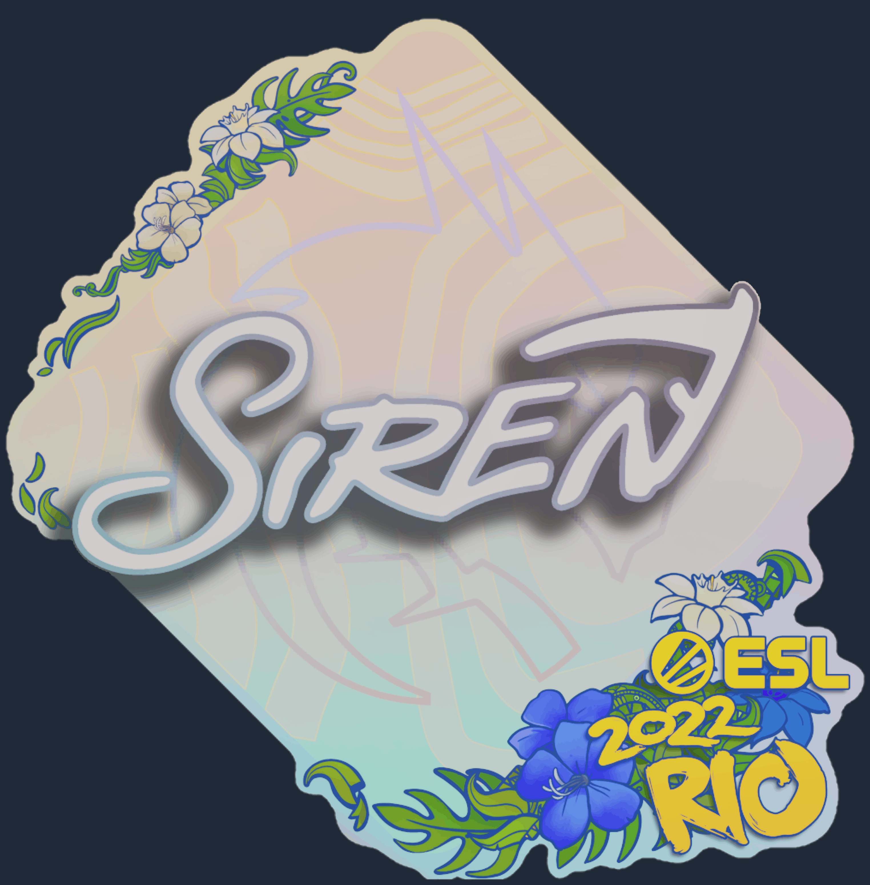 Sticker | S1ren | Rio 2022 Screenshot