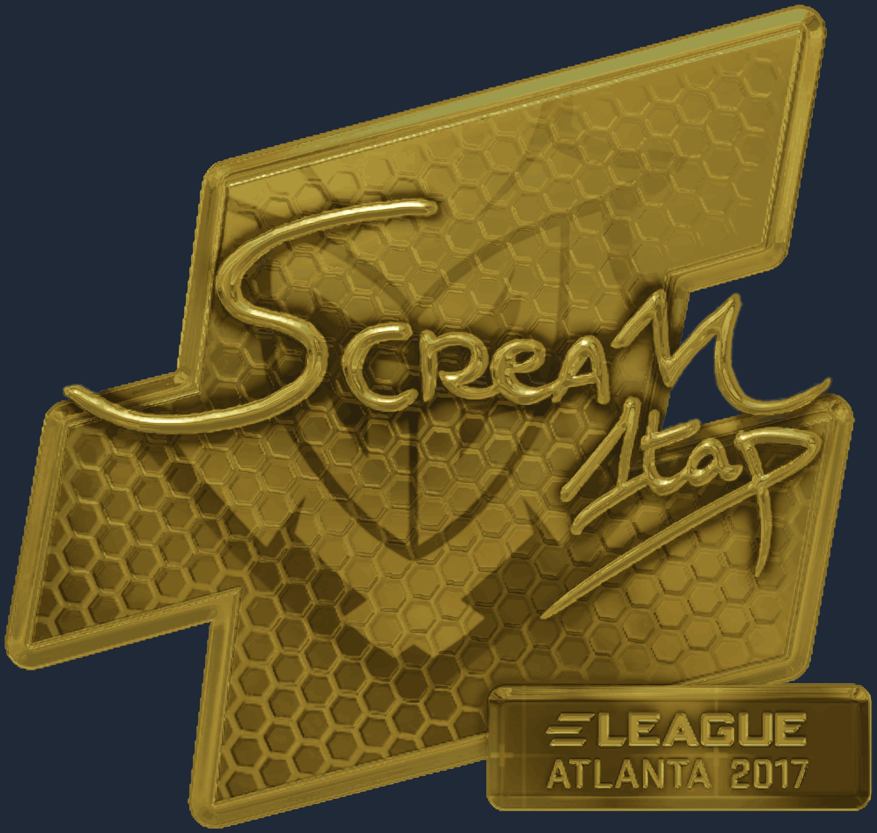 Sticker | ScreaM (Gold) | Atlanta 2017 Image