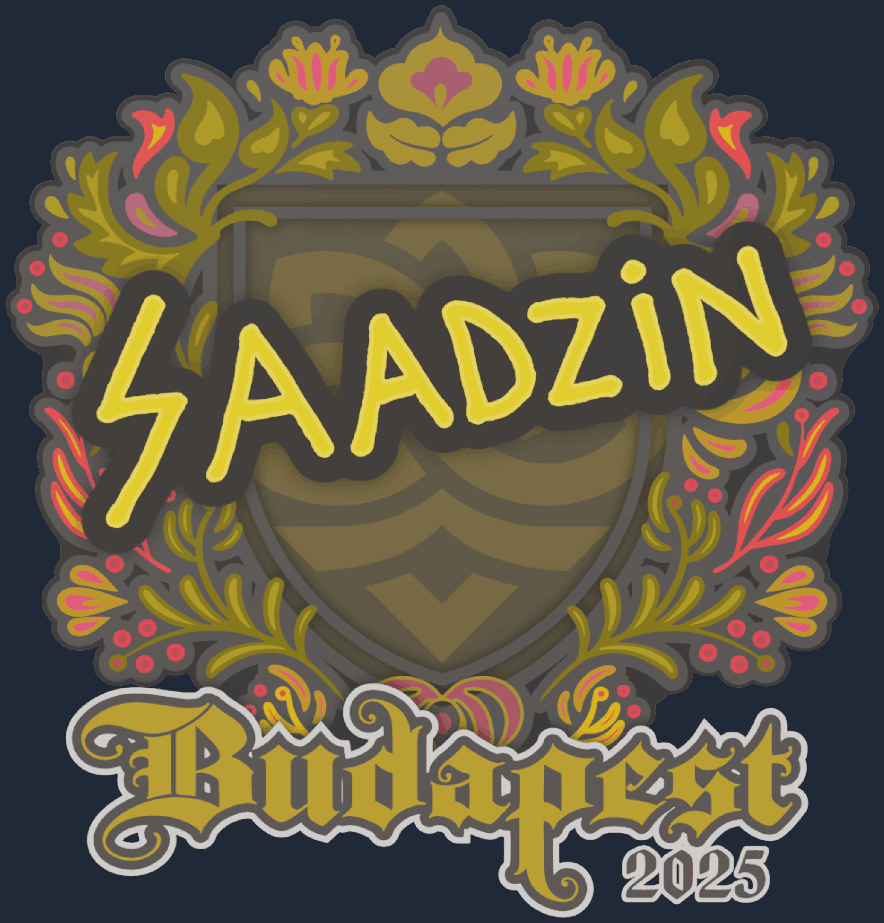 Sticker | saadzin | Budapest 2025 Image