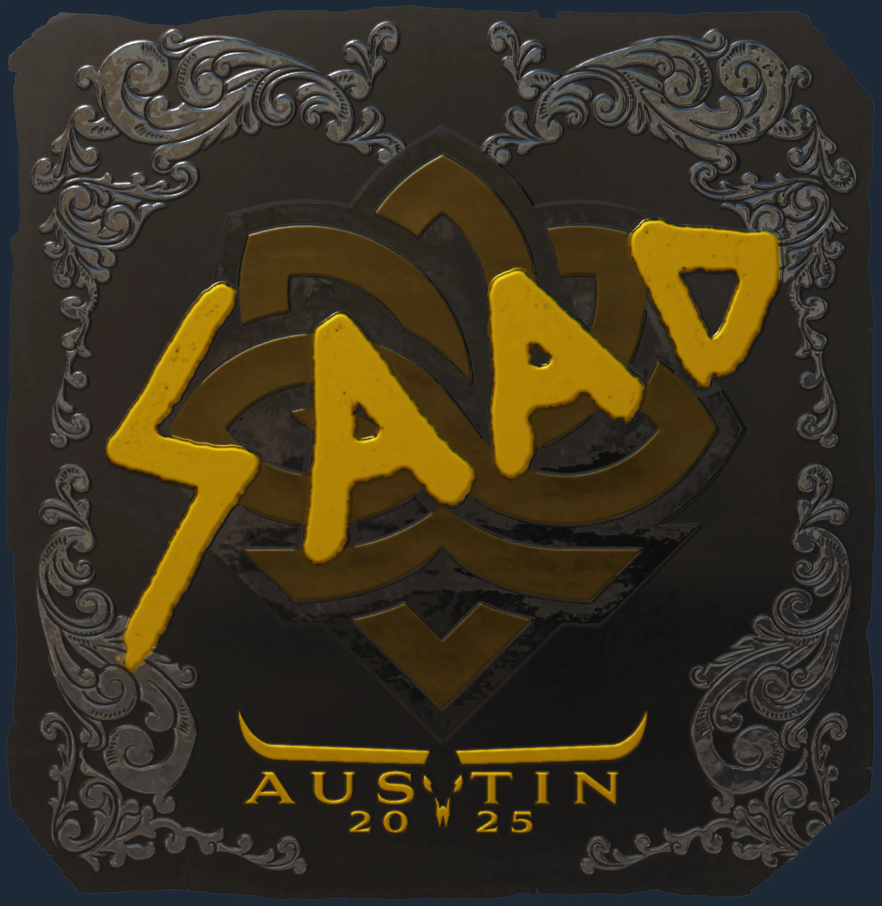 Sticker | saadzin (Foil) | Austin 2025 Image