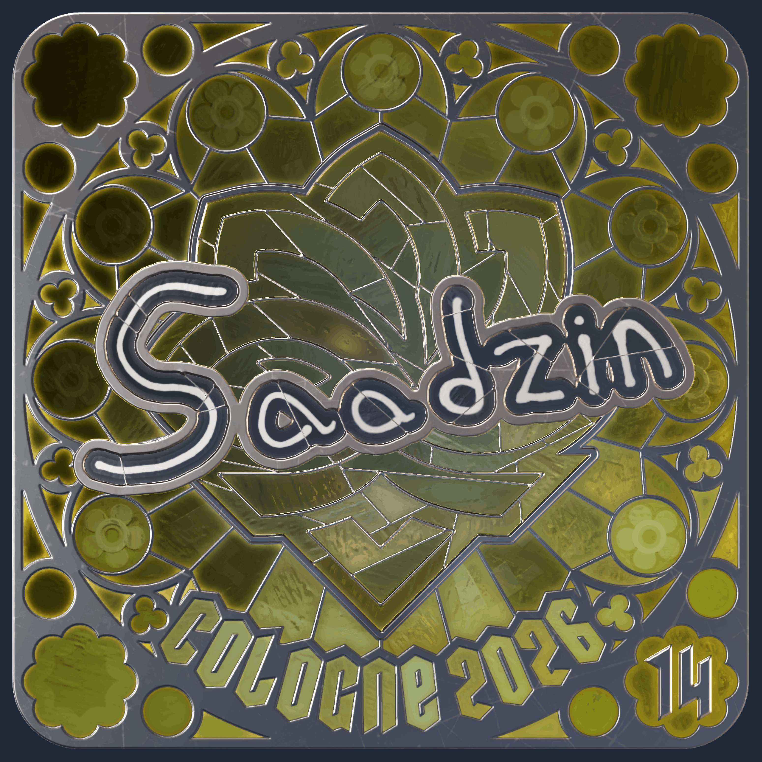 Sticker | saadzin (Foil, Ranked) | Cologne 2026 Image