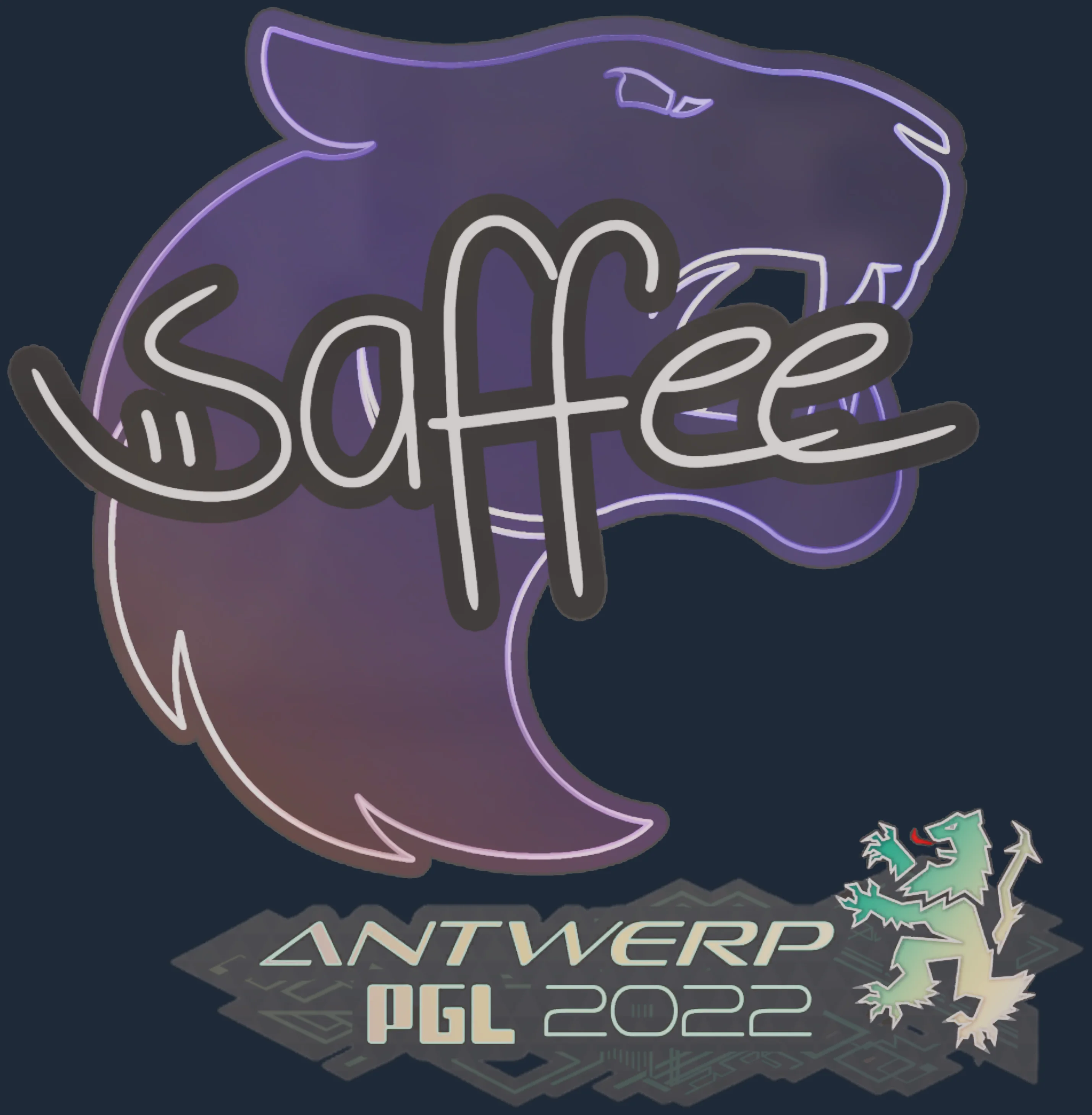 Sticker | saffee | Antwerp 2022 Image