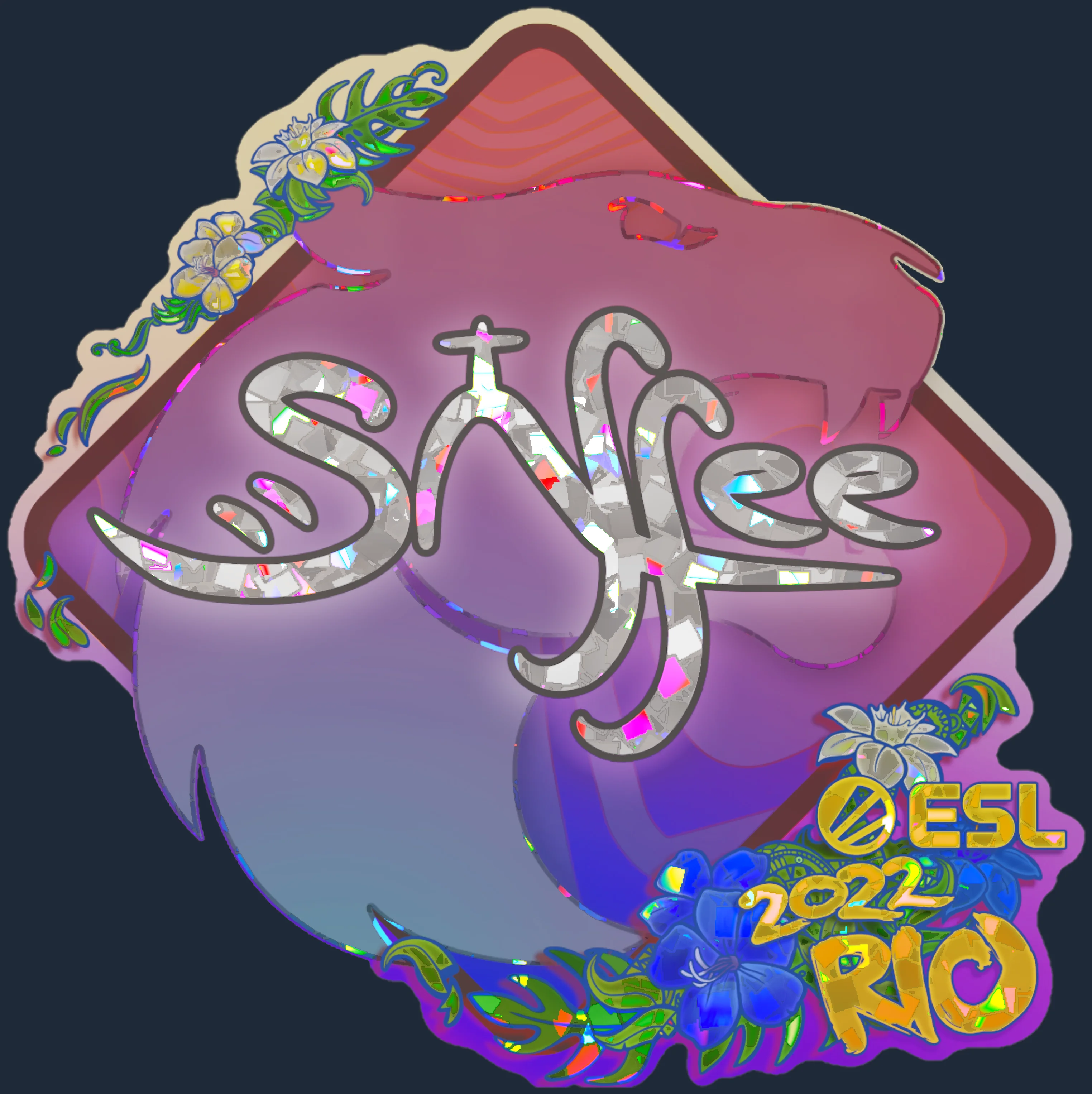 Sticker | saffee (Glitter) | Rio 2022 Image