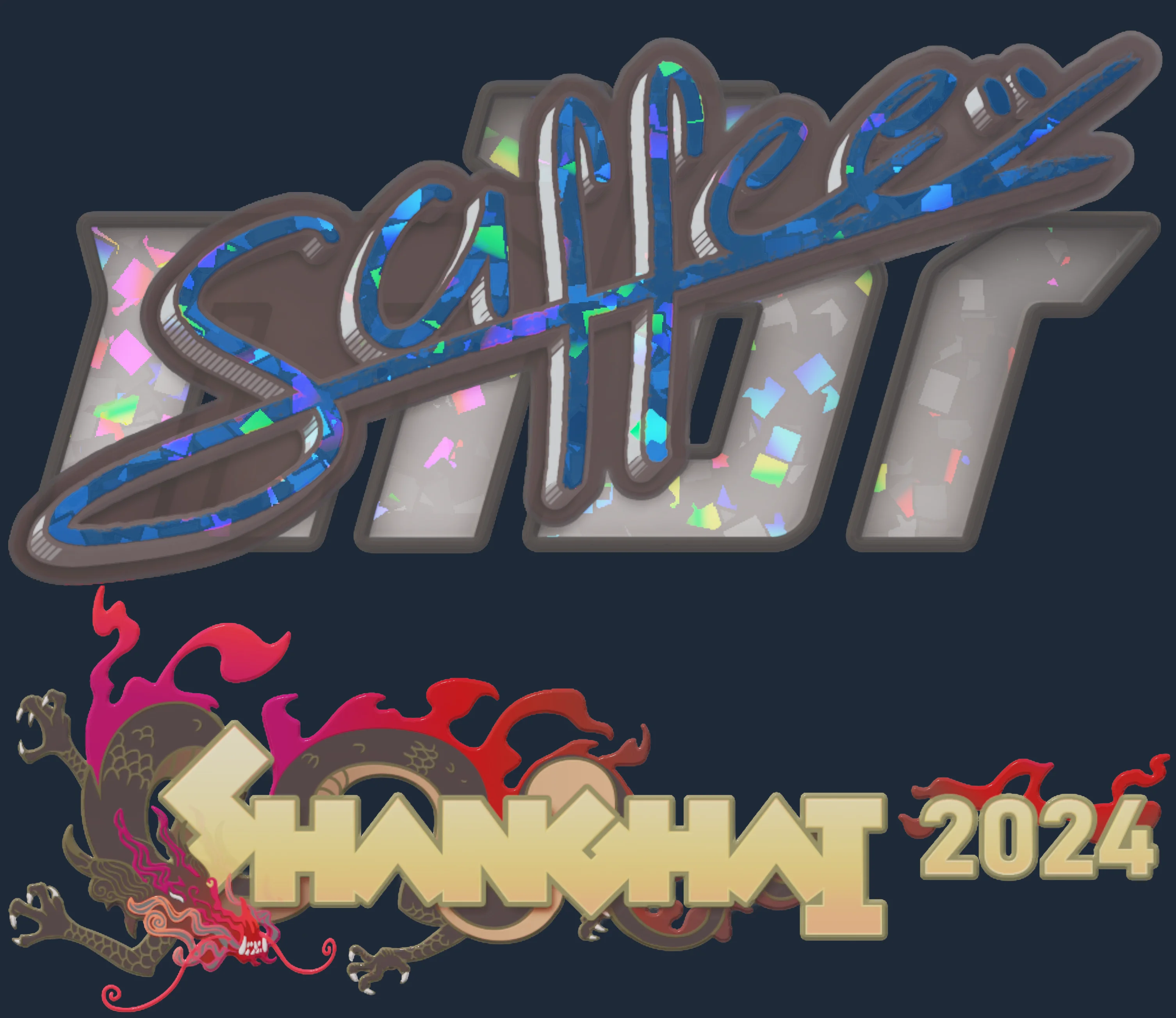 Sticker | saffee (Glitter) | Shanghai 2024 Image