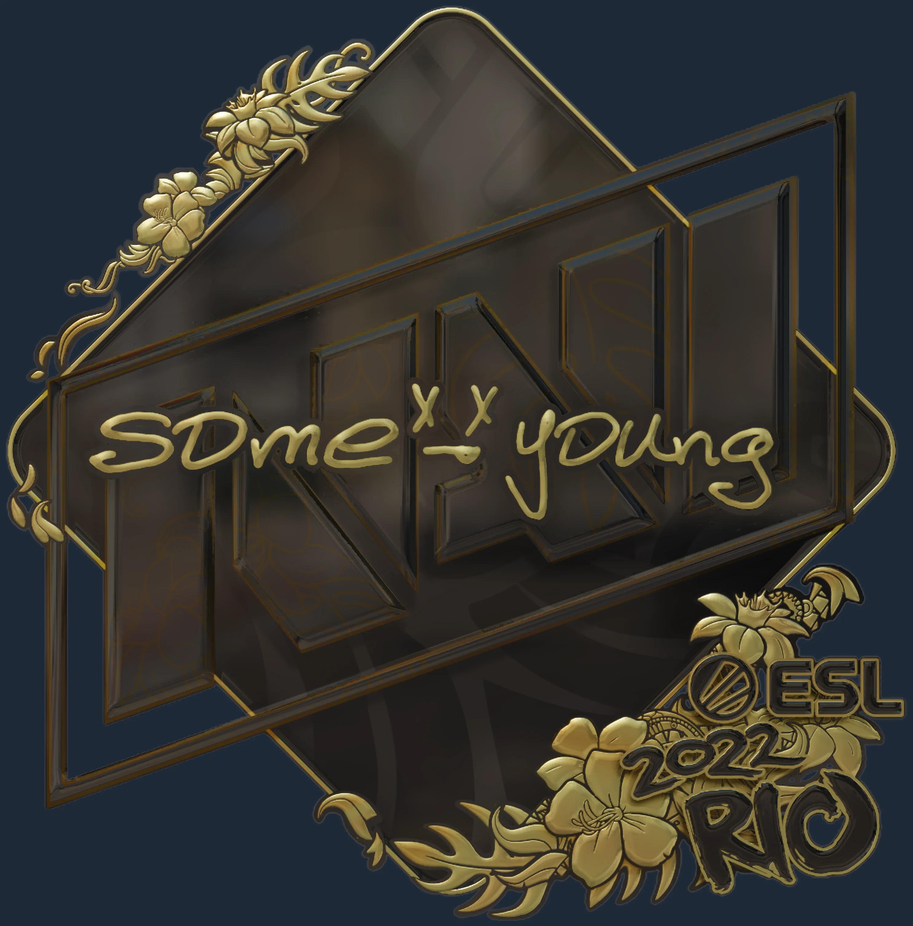 Sticker | sdy (Gold) | Rio 2022 Image