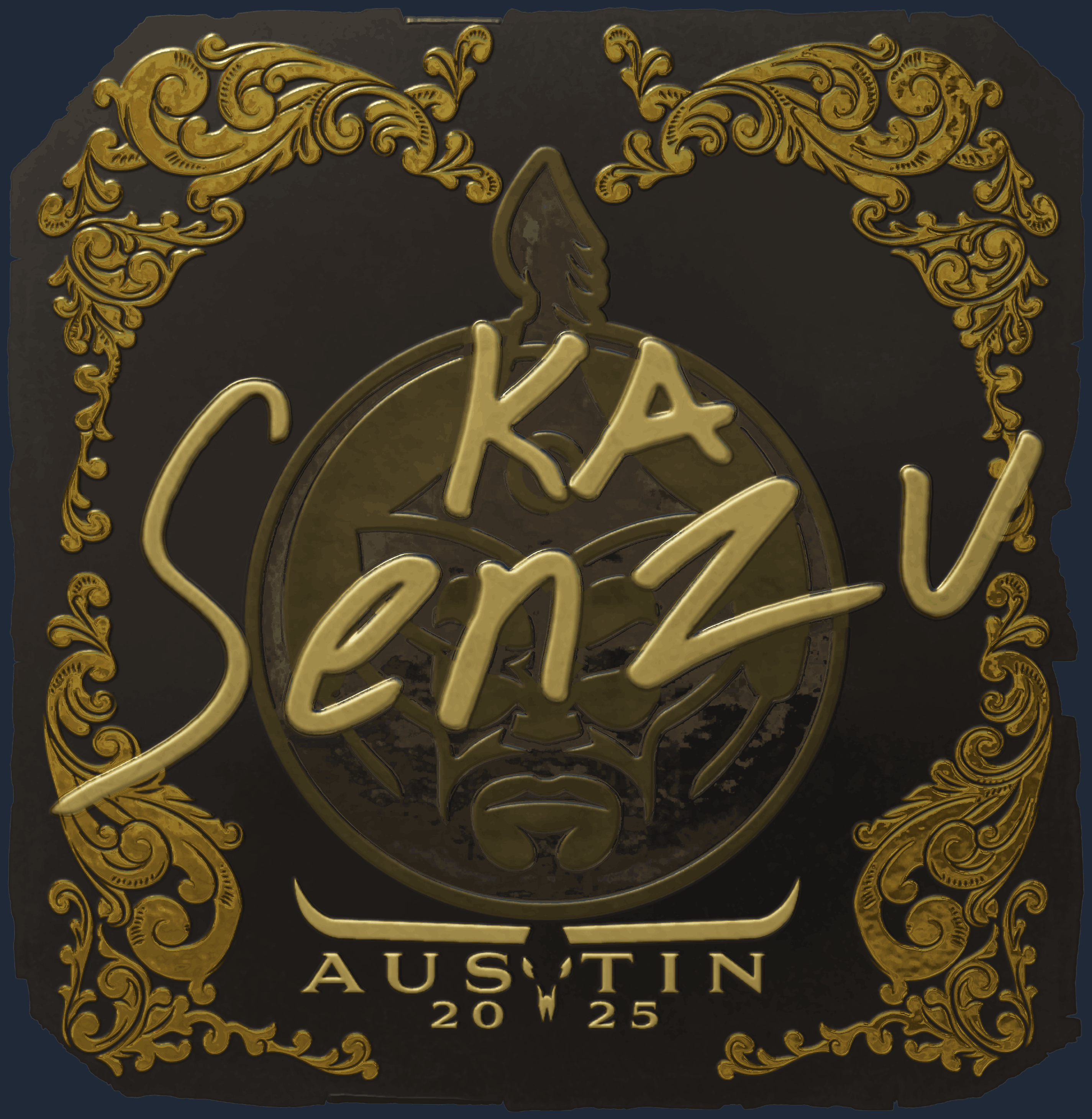 Sticker | Senzu (Gold) | Austin 2025 Image