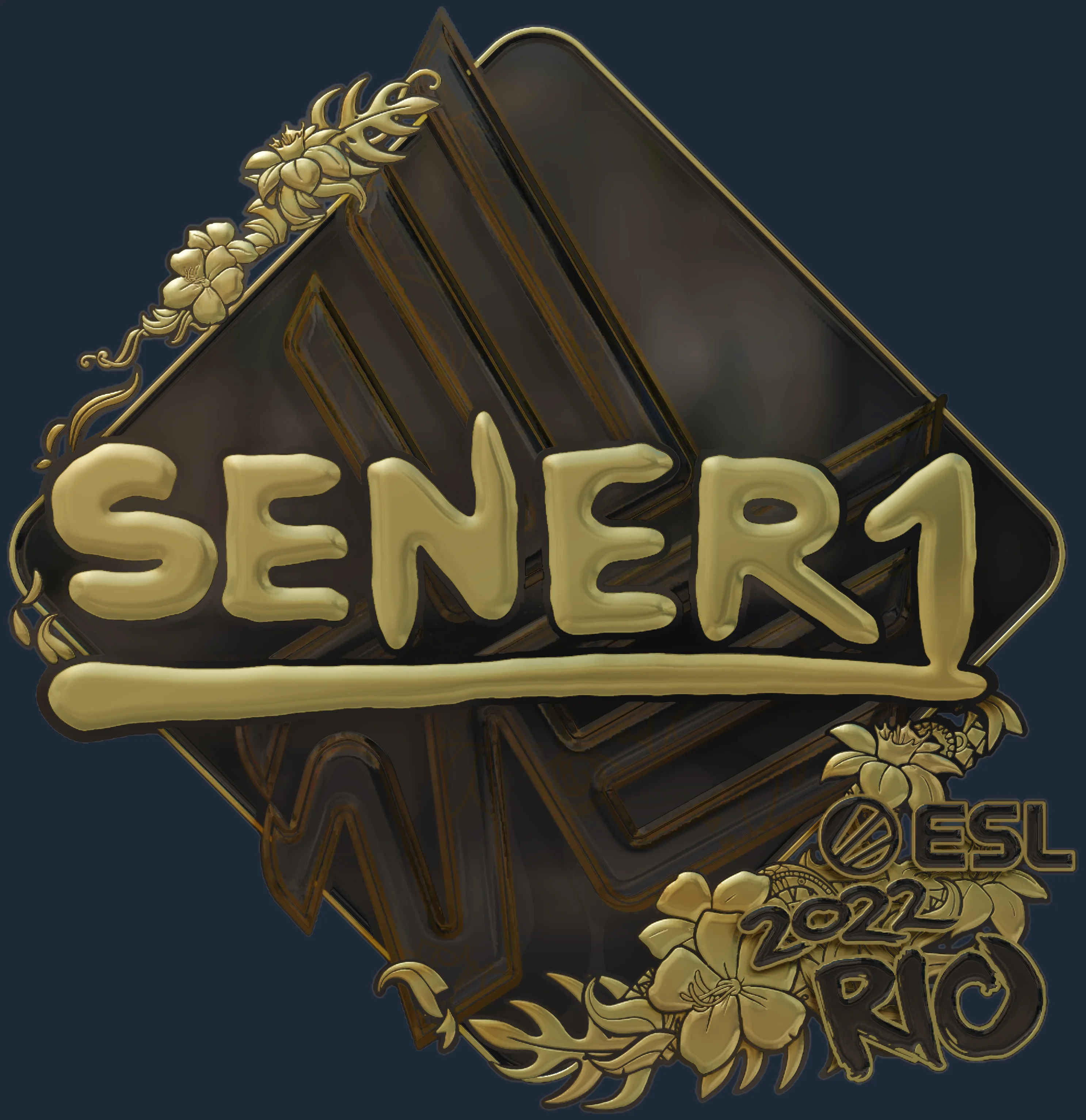 Sticker | SENER1 (Gold) | Rio 2022 Image
