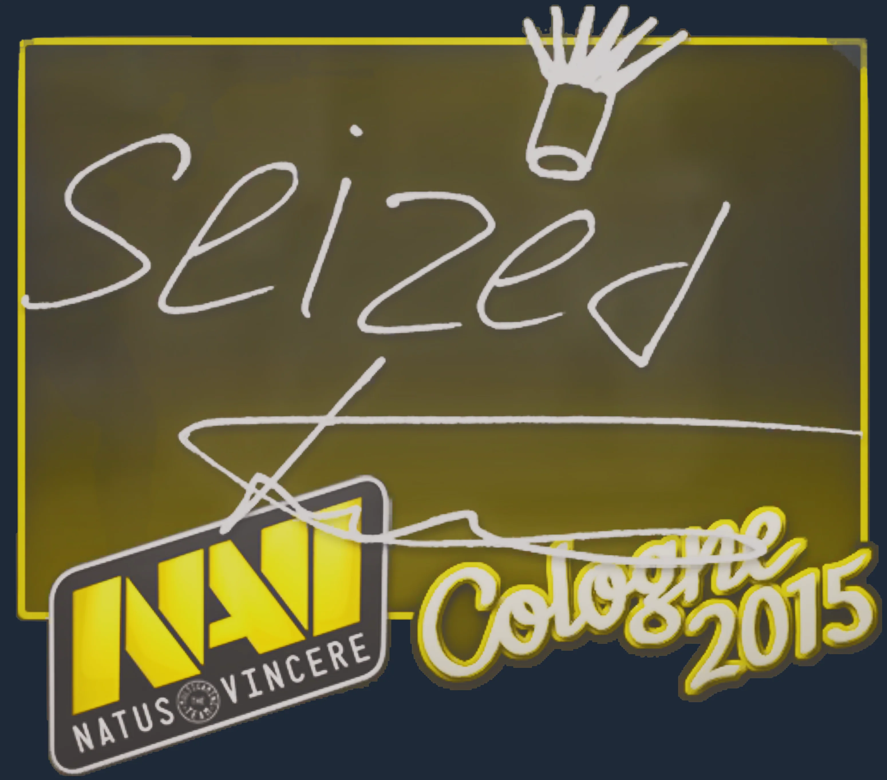 Sticker | seized | Cologne 2015 Image