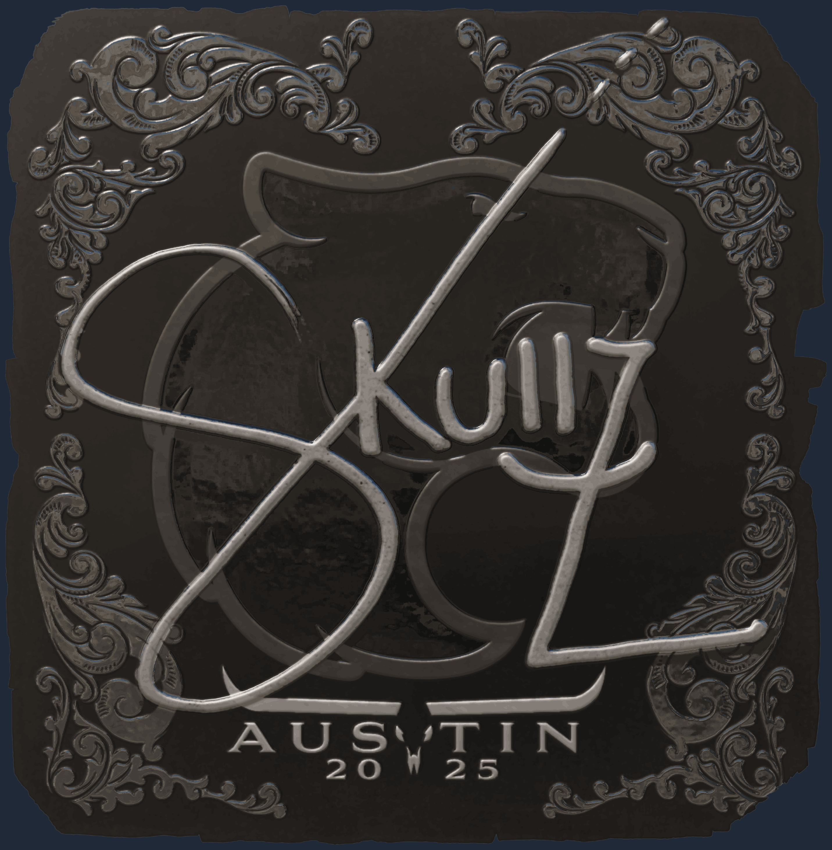 Sticker | skullz (Foil) | Austin 2025 Image