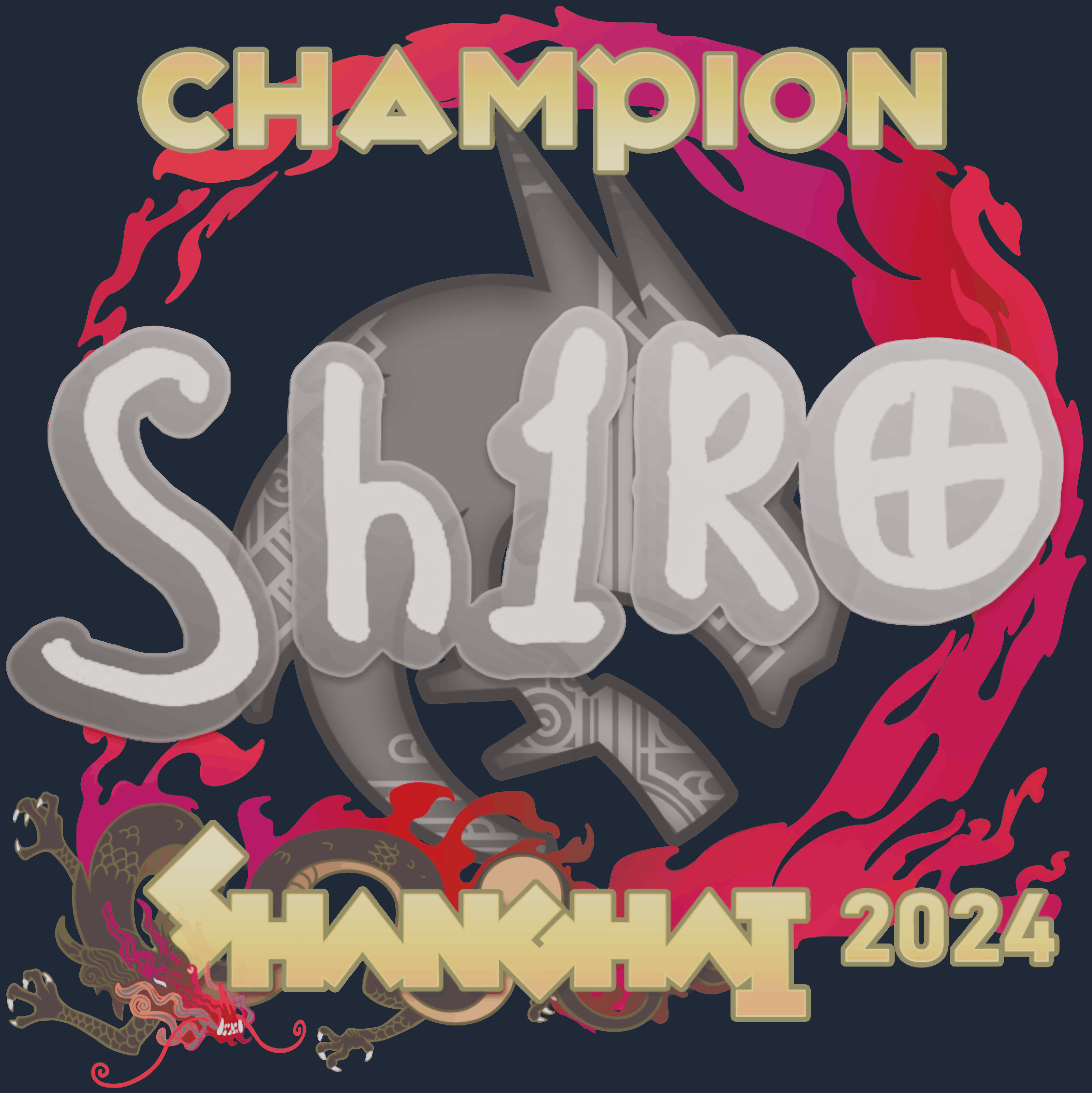Sticker | sh1ro (Champion) | Shanghai 2024 Image