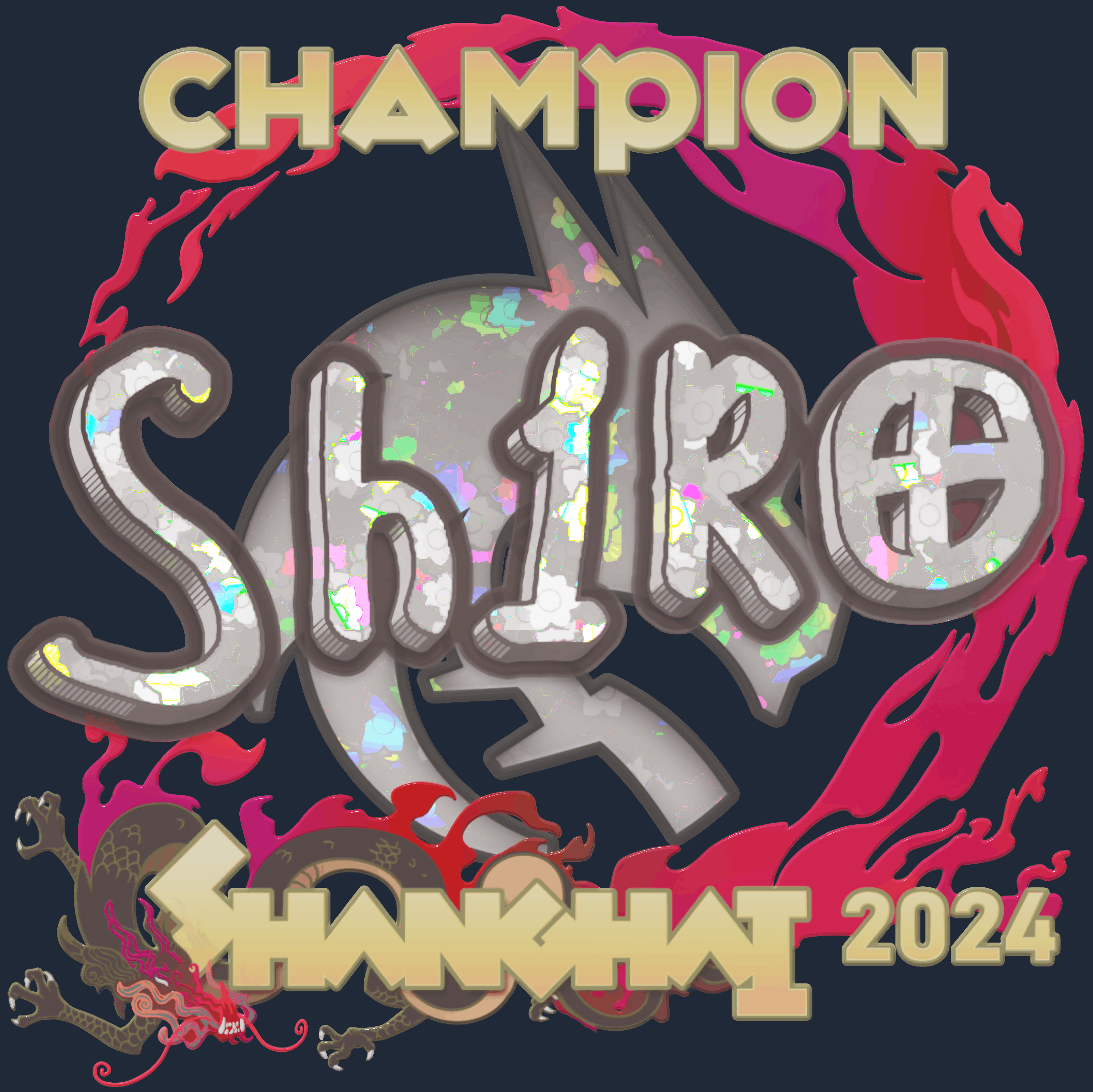 Sticker | sh1ro (Glitter, Champion) | Shanghai 2024 Image