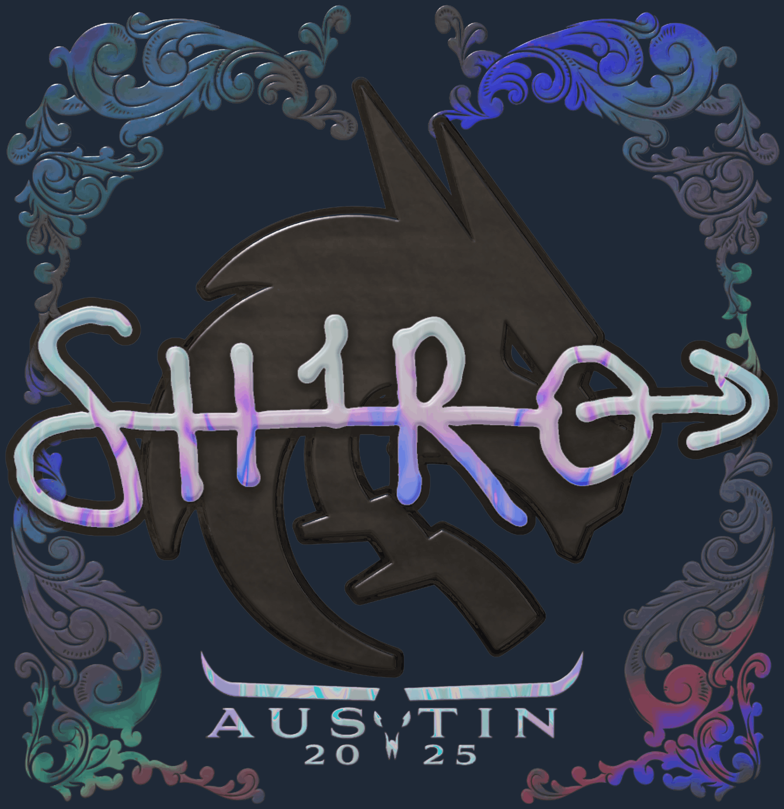 Sticker | sh1ro (Holo) | Austin 2025 Image