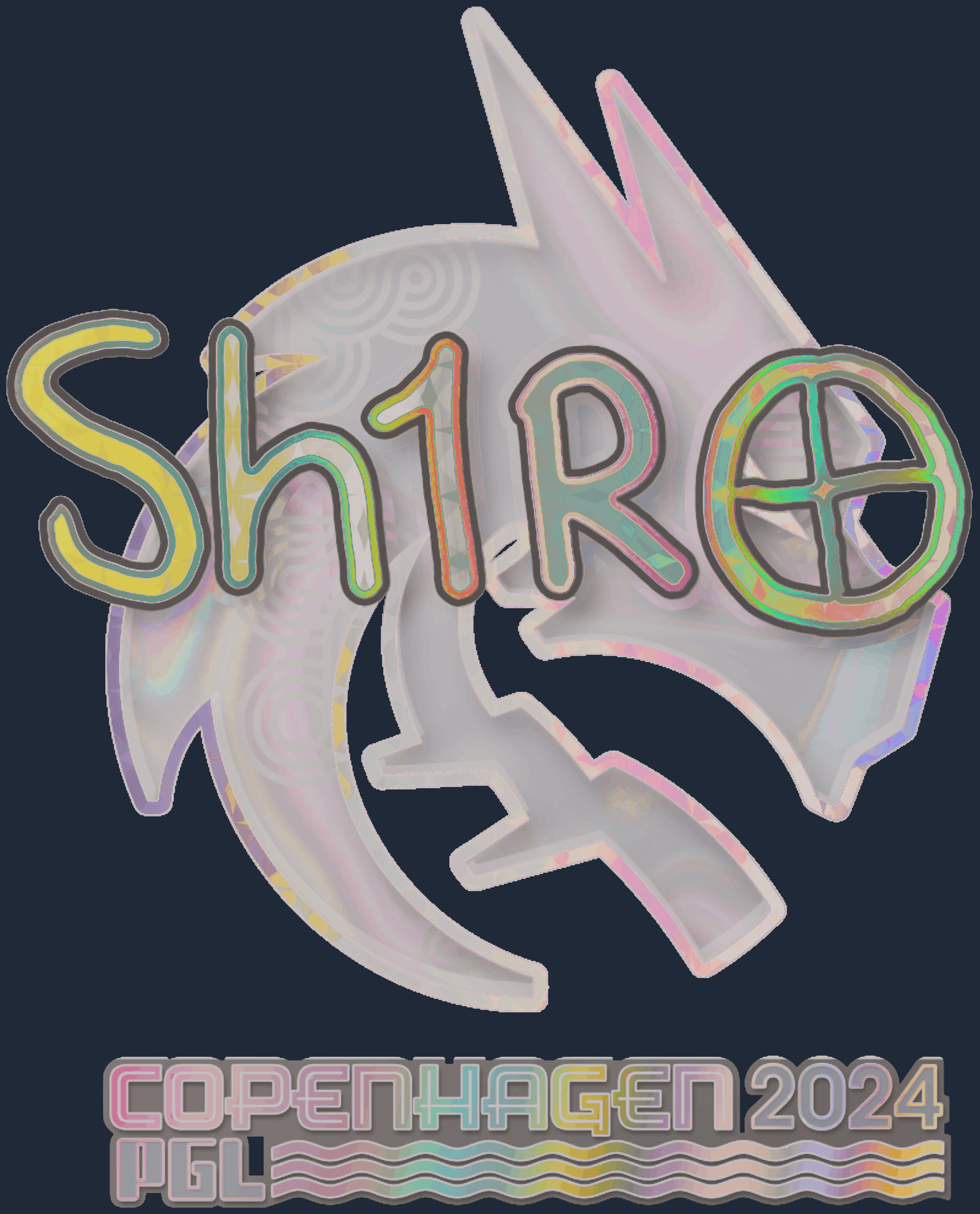 Sticker | sh1ro (Holo) | Copenhagen 2024 Image