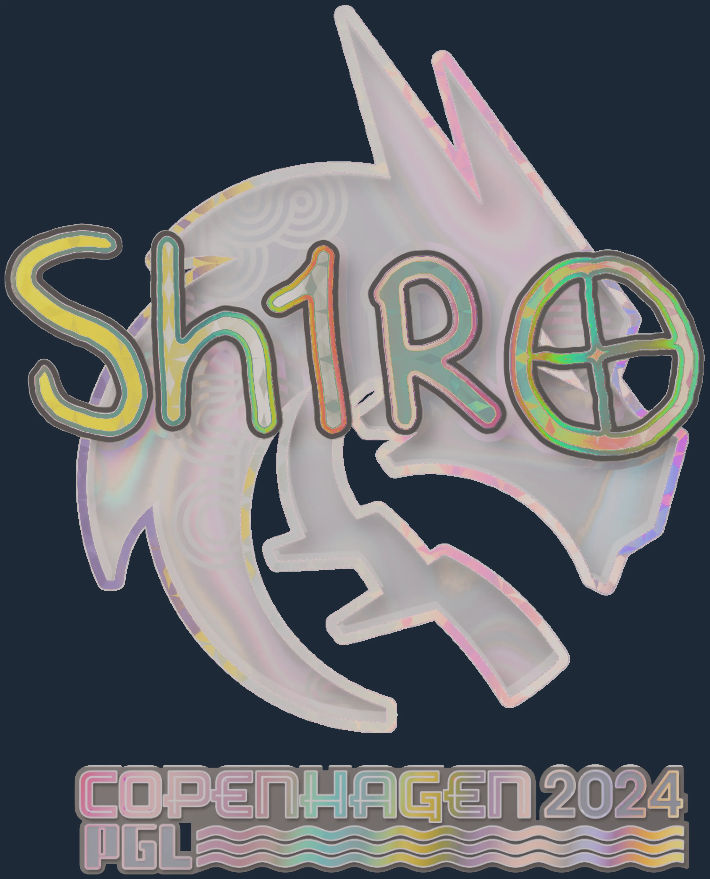 Sticker | sh1ro (Holo) | Copenhagen 2024 Image