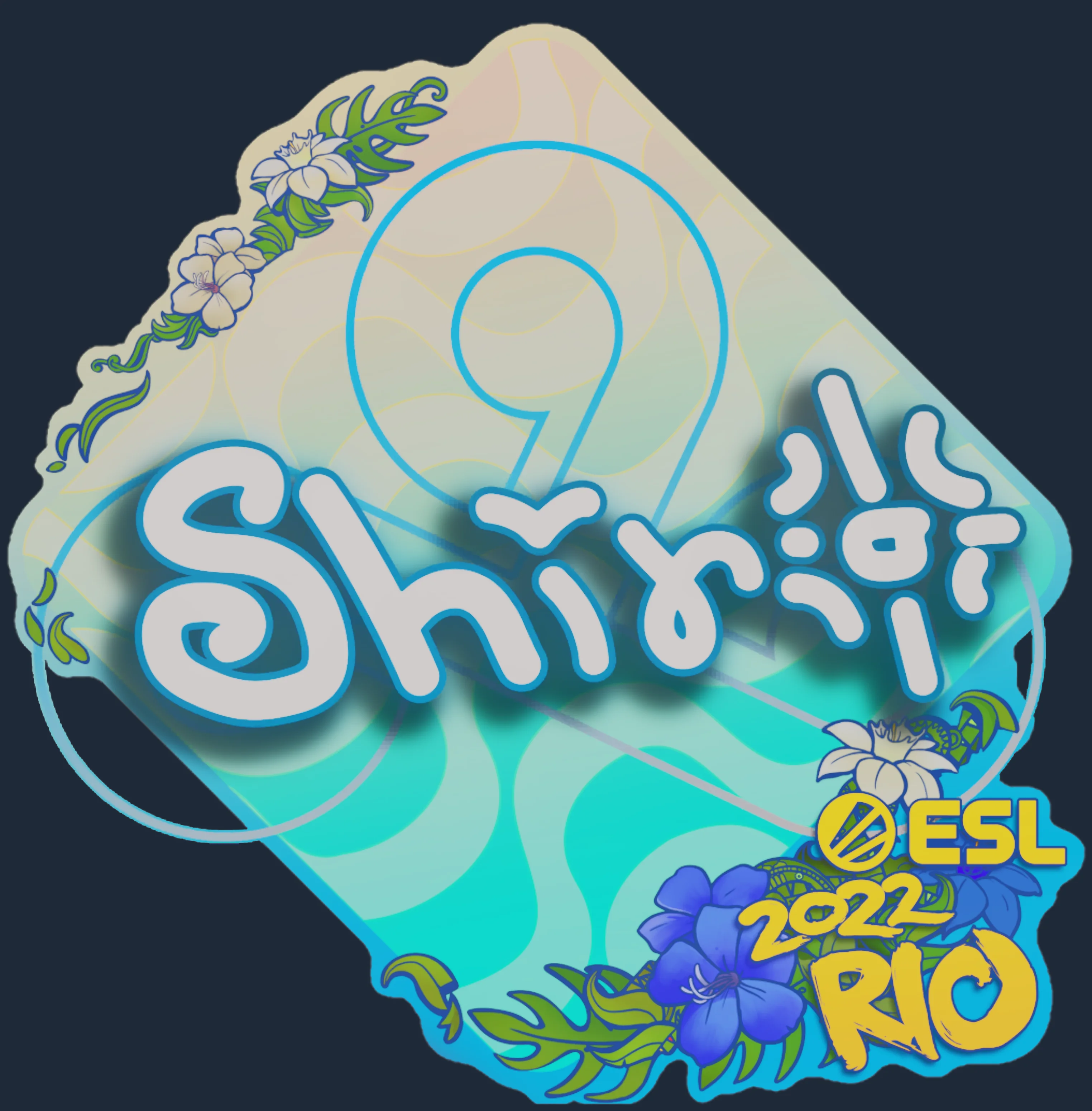 Sticker | sh1ro | Rio 2022 Image