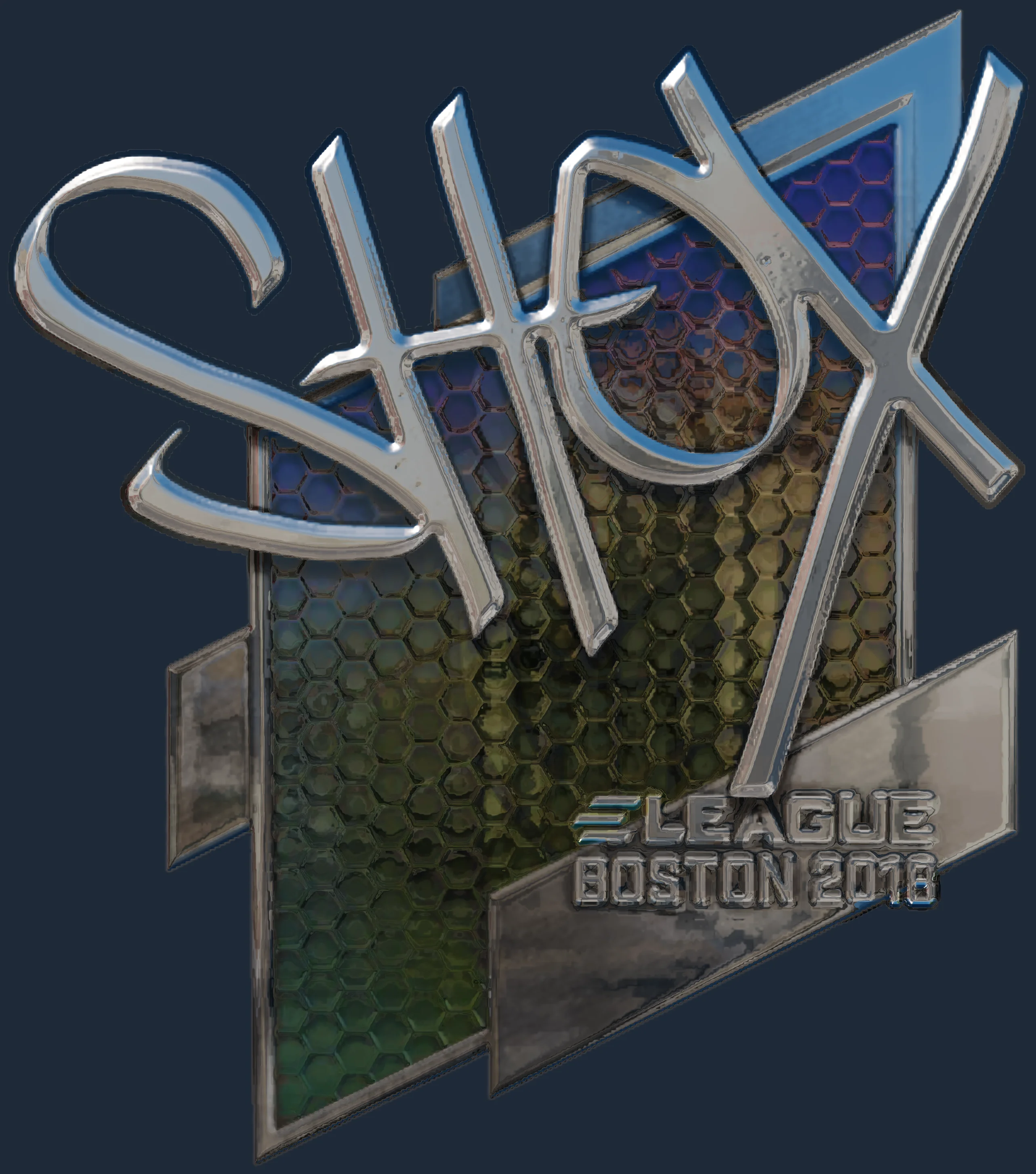 Sticker | shox (Foil) | Boston 2018 Image