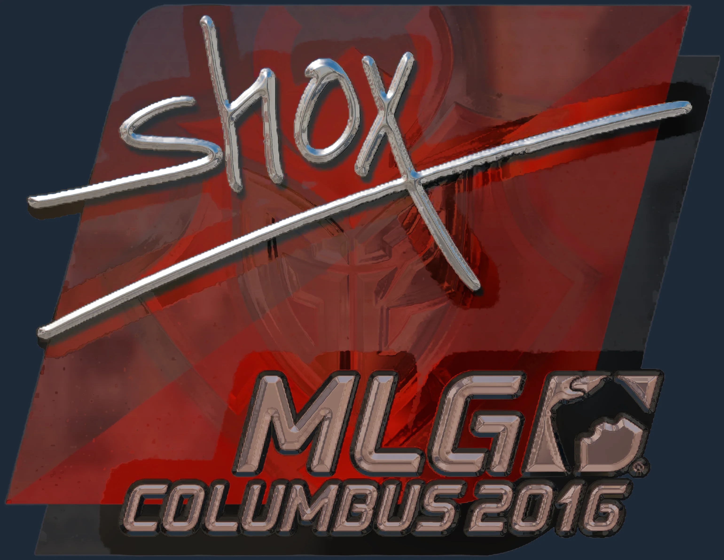 Sticker | shox (Foil) | MLG Columbus 2016 Image