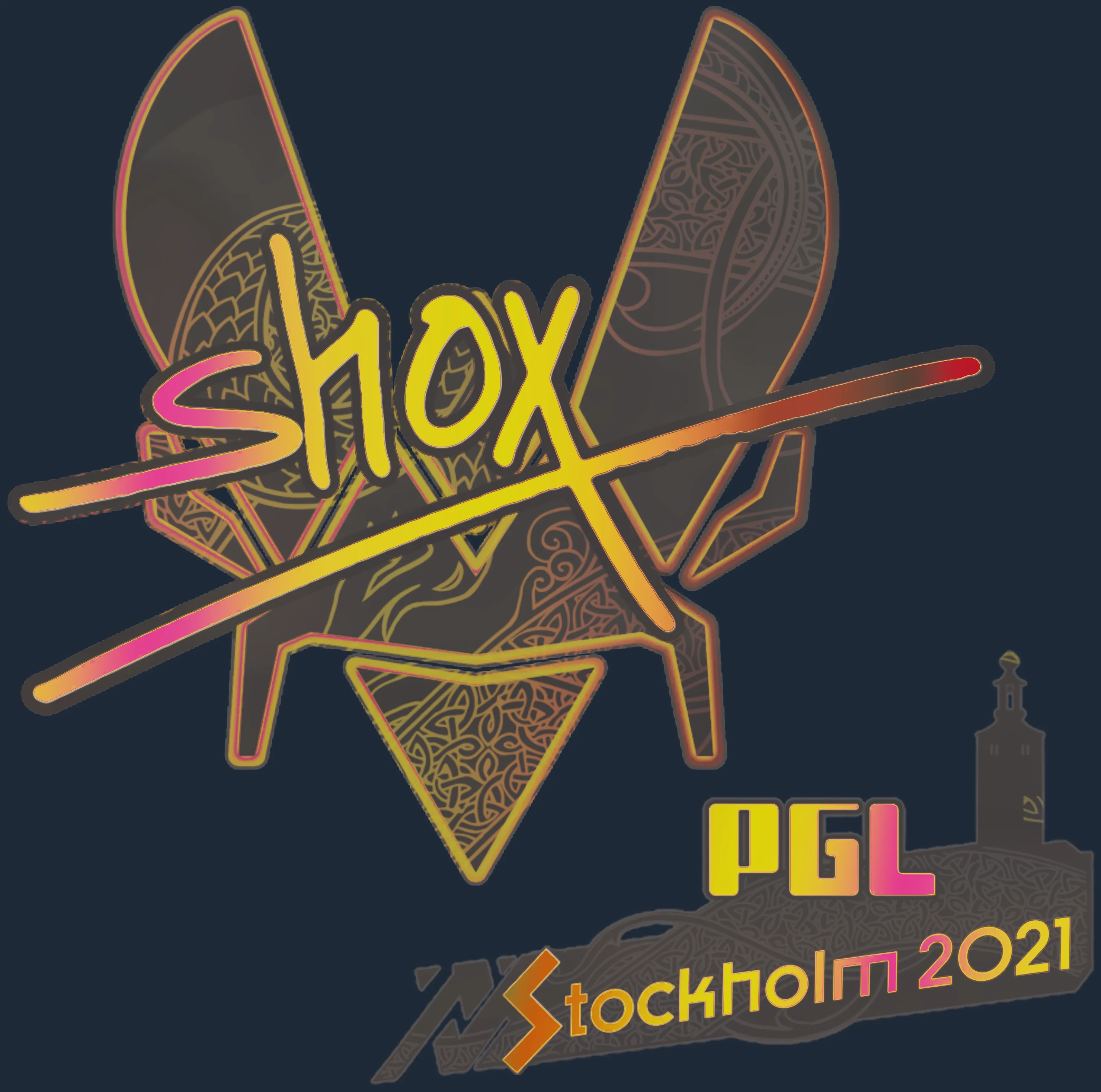 Sticker | shox (Holo) | Stockholm 2021 Image