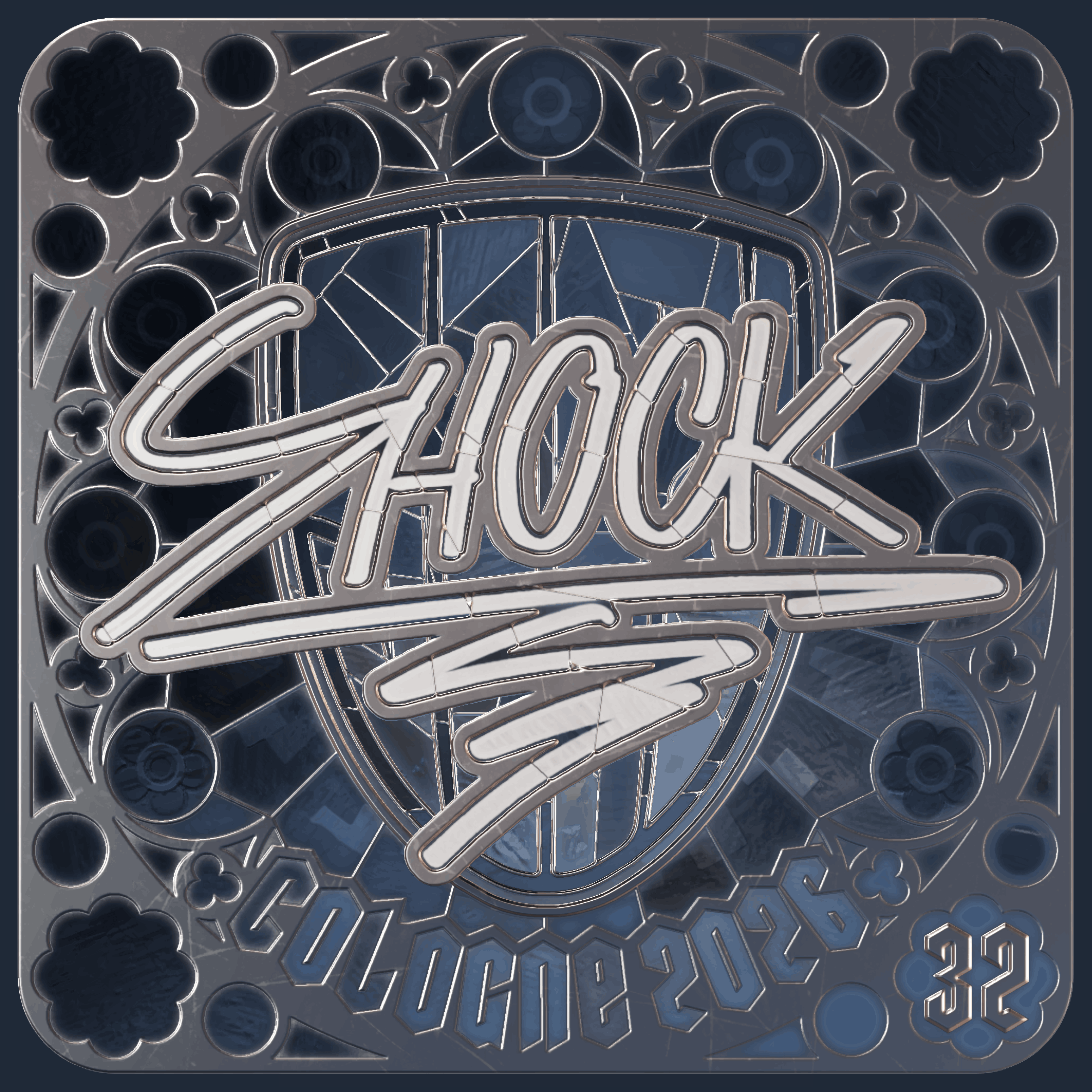 Sticker | SHOCK (Foil, Ranked) | Cologne 2026 Image