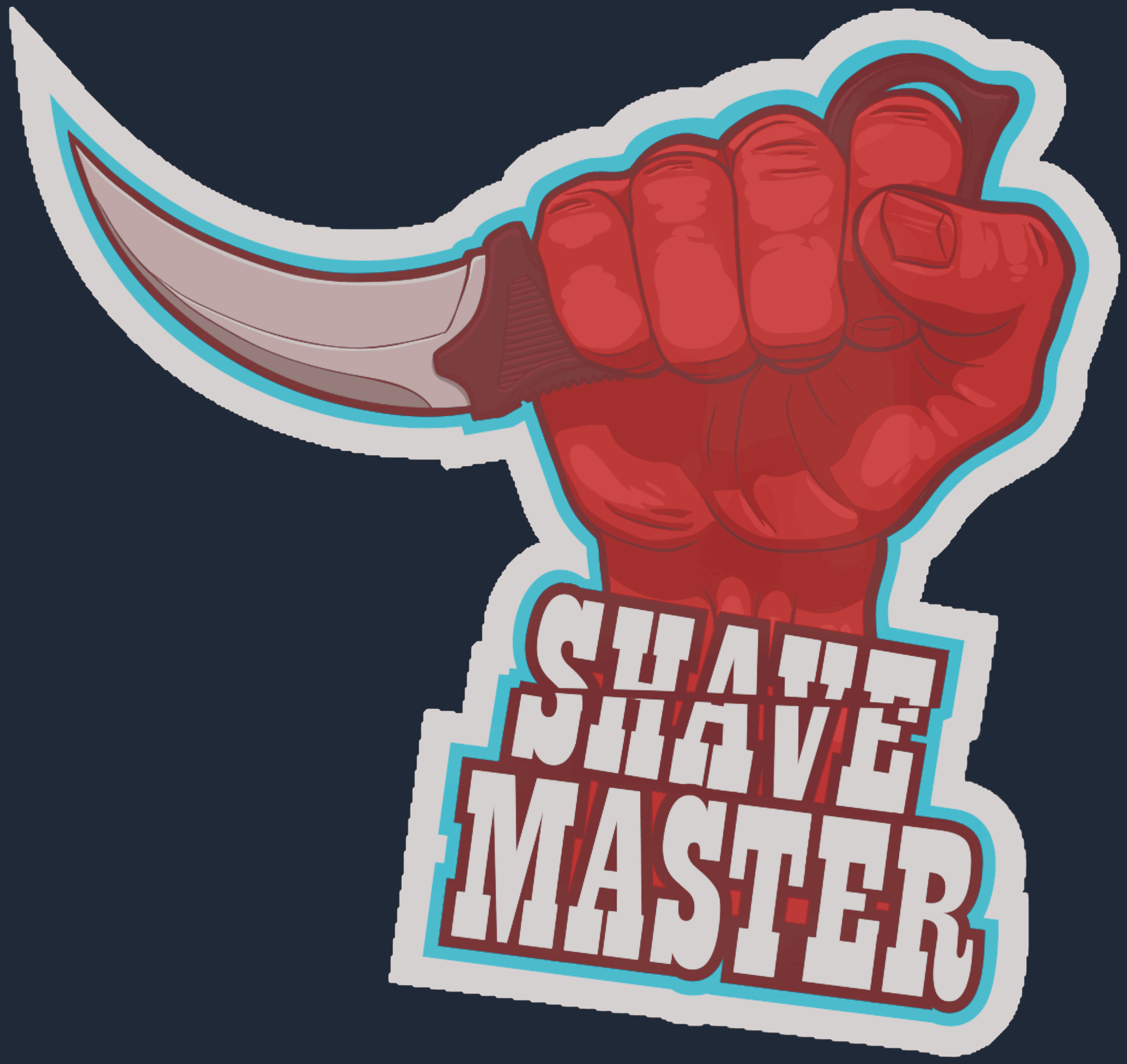 Sticker | Shave Master Image