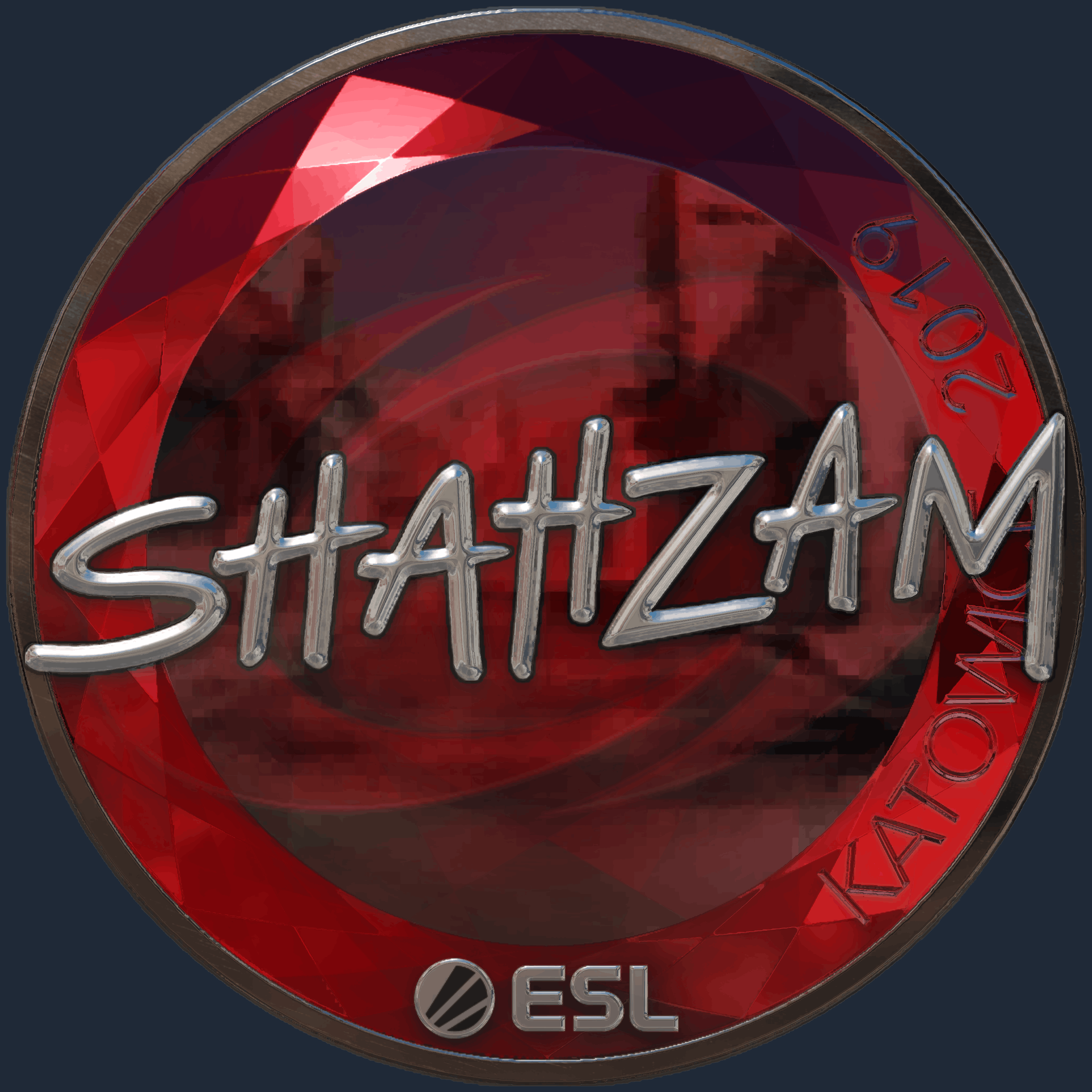 Sticker | ShahZaM (Foil) | Katowice 2019 Image