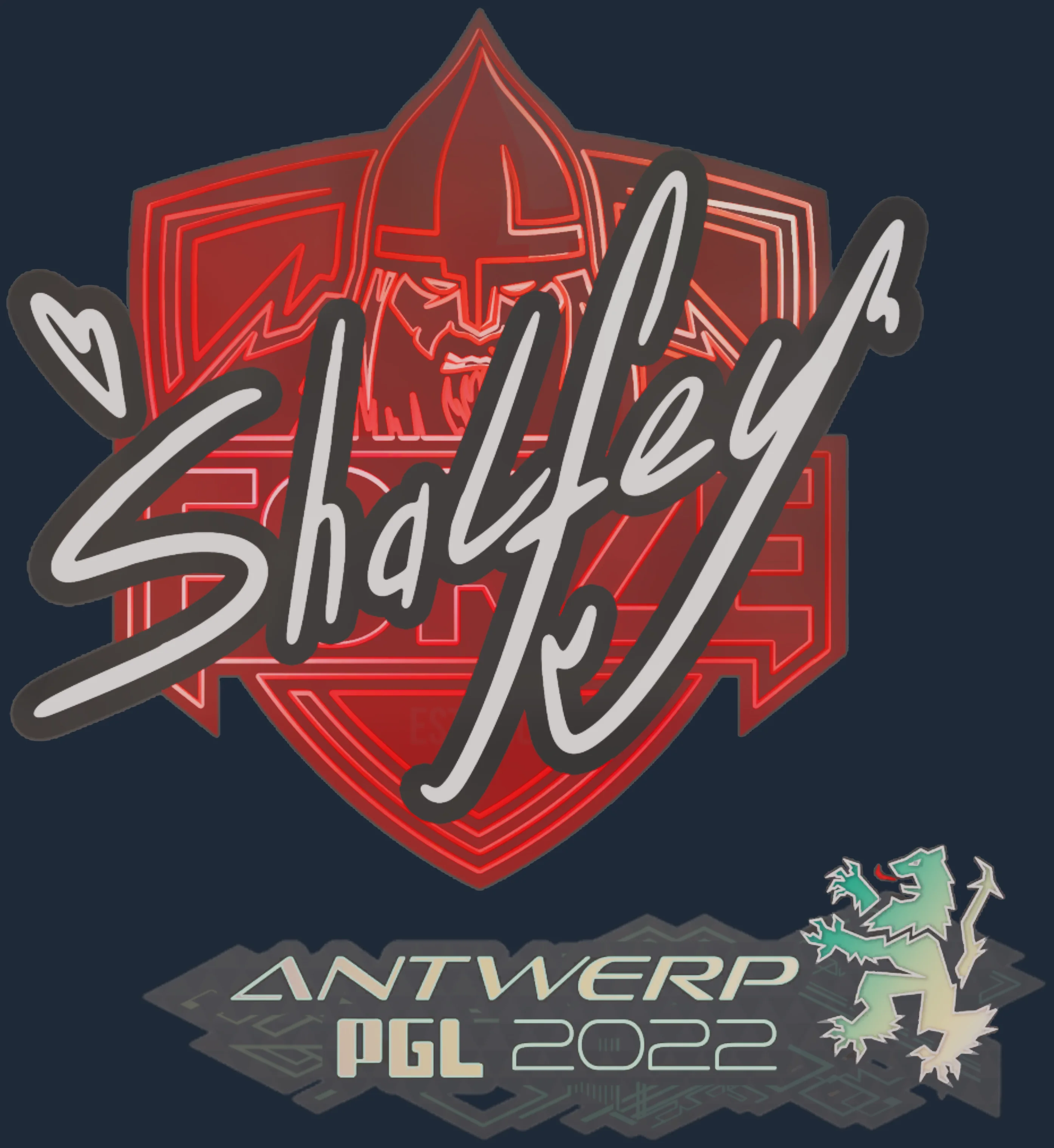 Sticker | shalfey | Antwerp 2022 Image