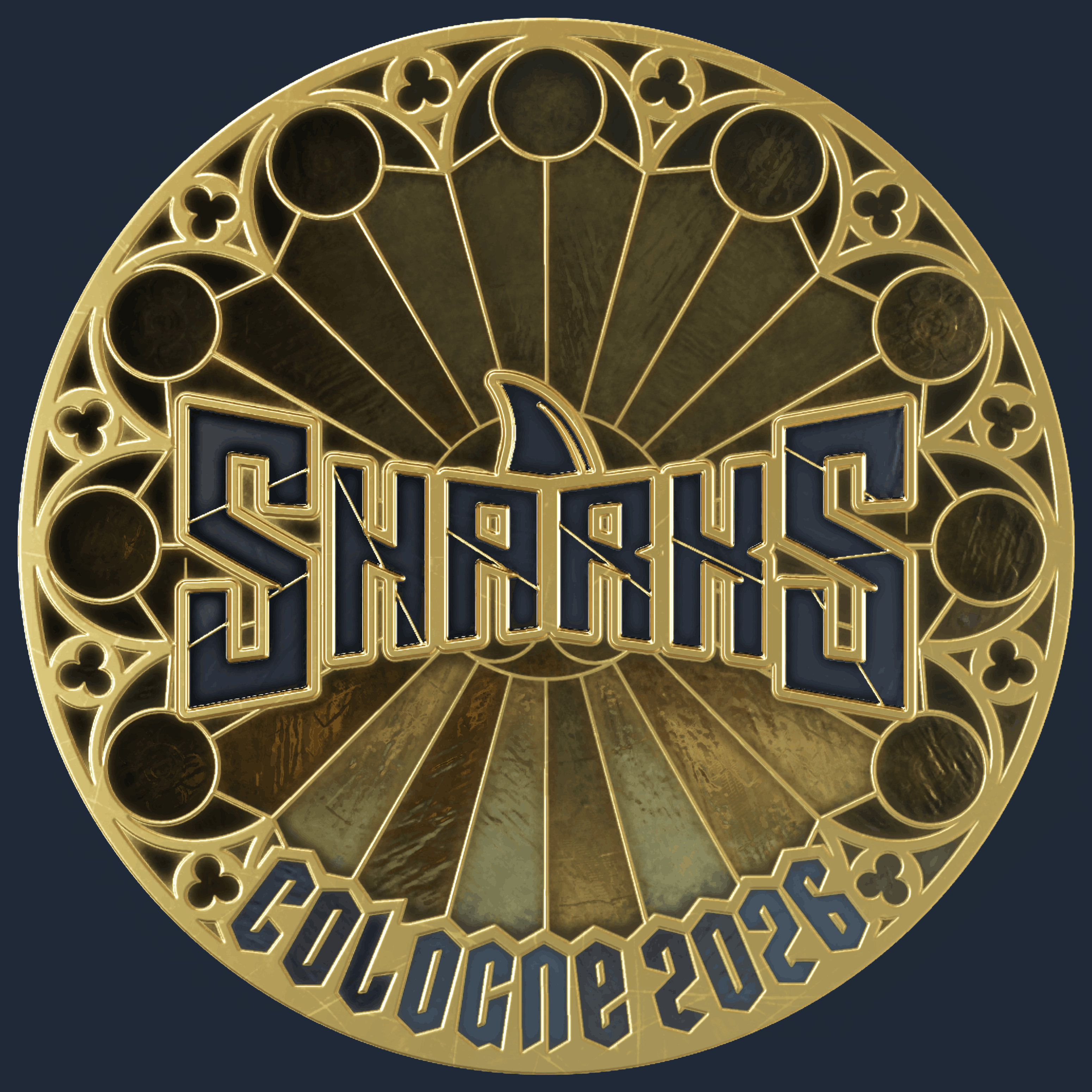 Sticker | Sharks Esports (Gold) | Cologne 2026 Image