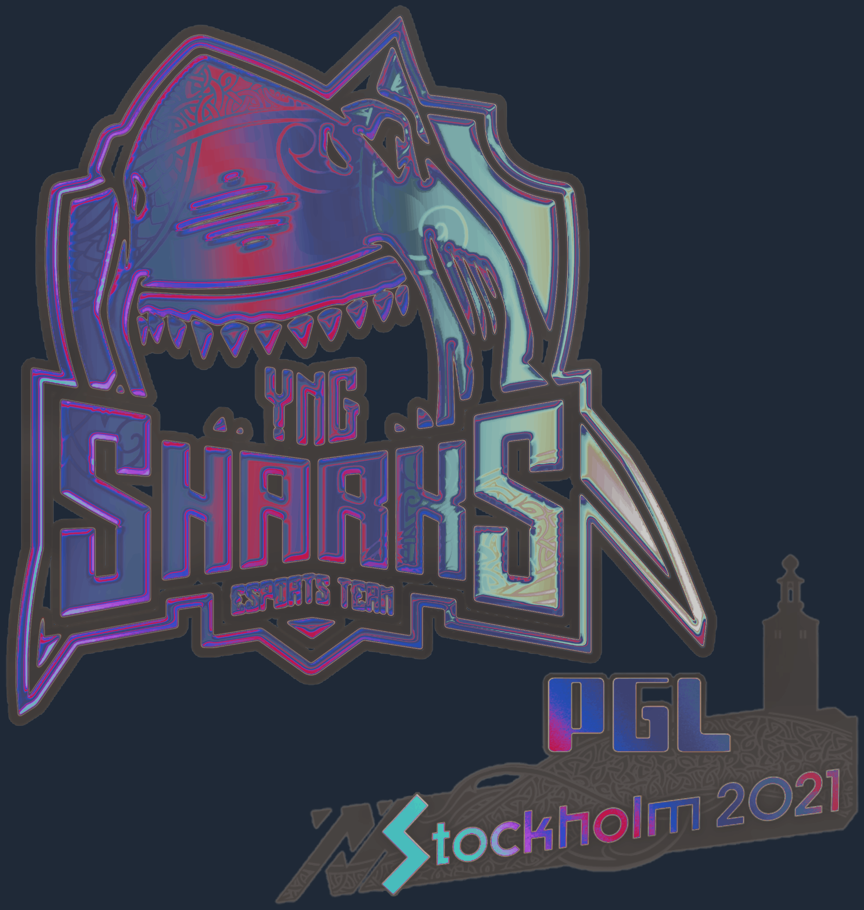 Sticker | Sharks Esports (Holo) | Stockholm 2021 Image