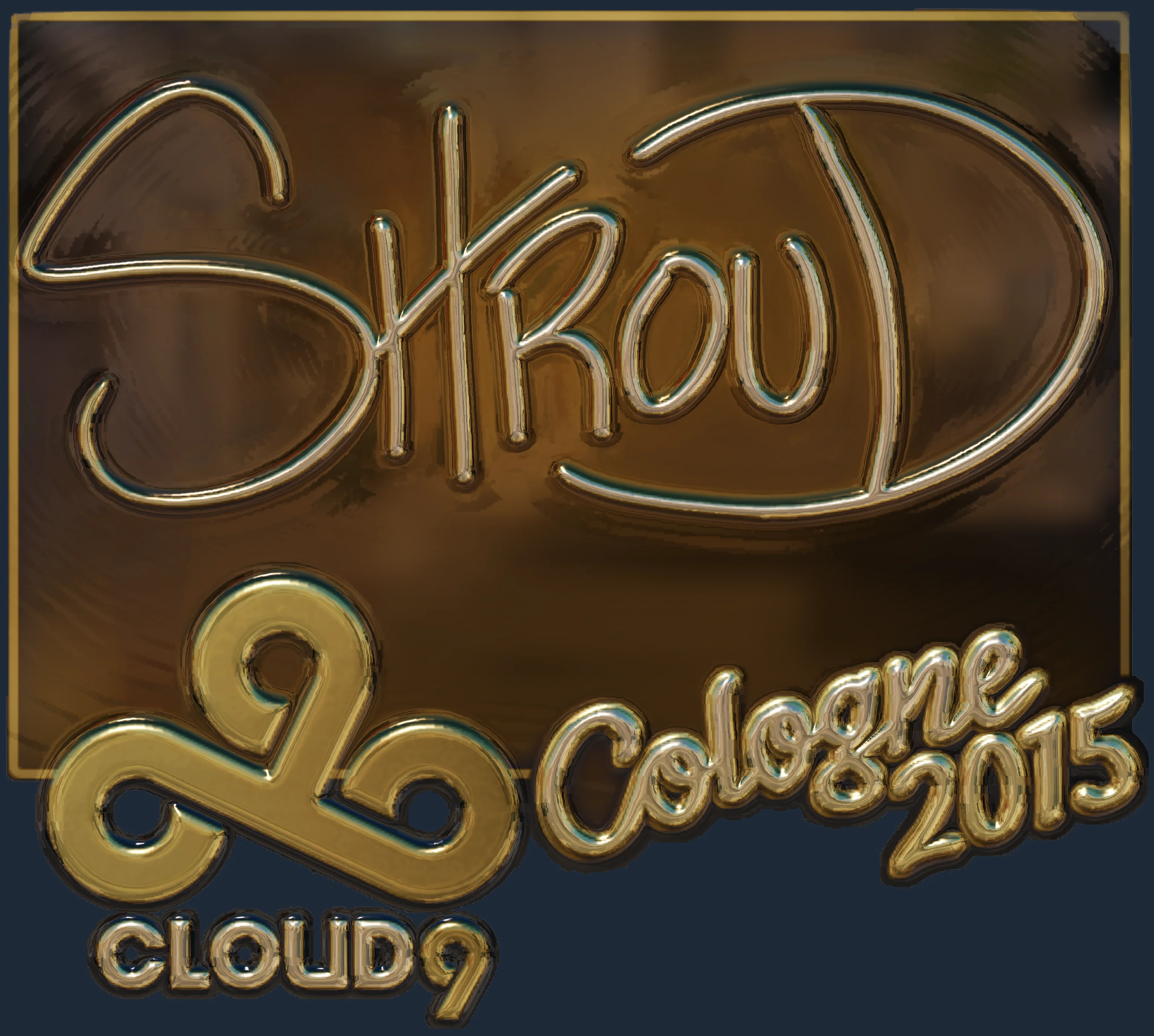Sticker | shroud (Gold) | Cologne 2015 Image