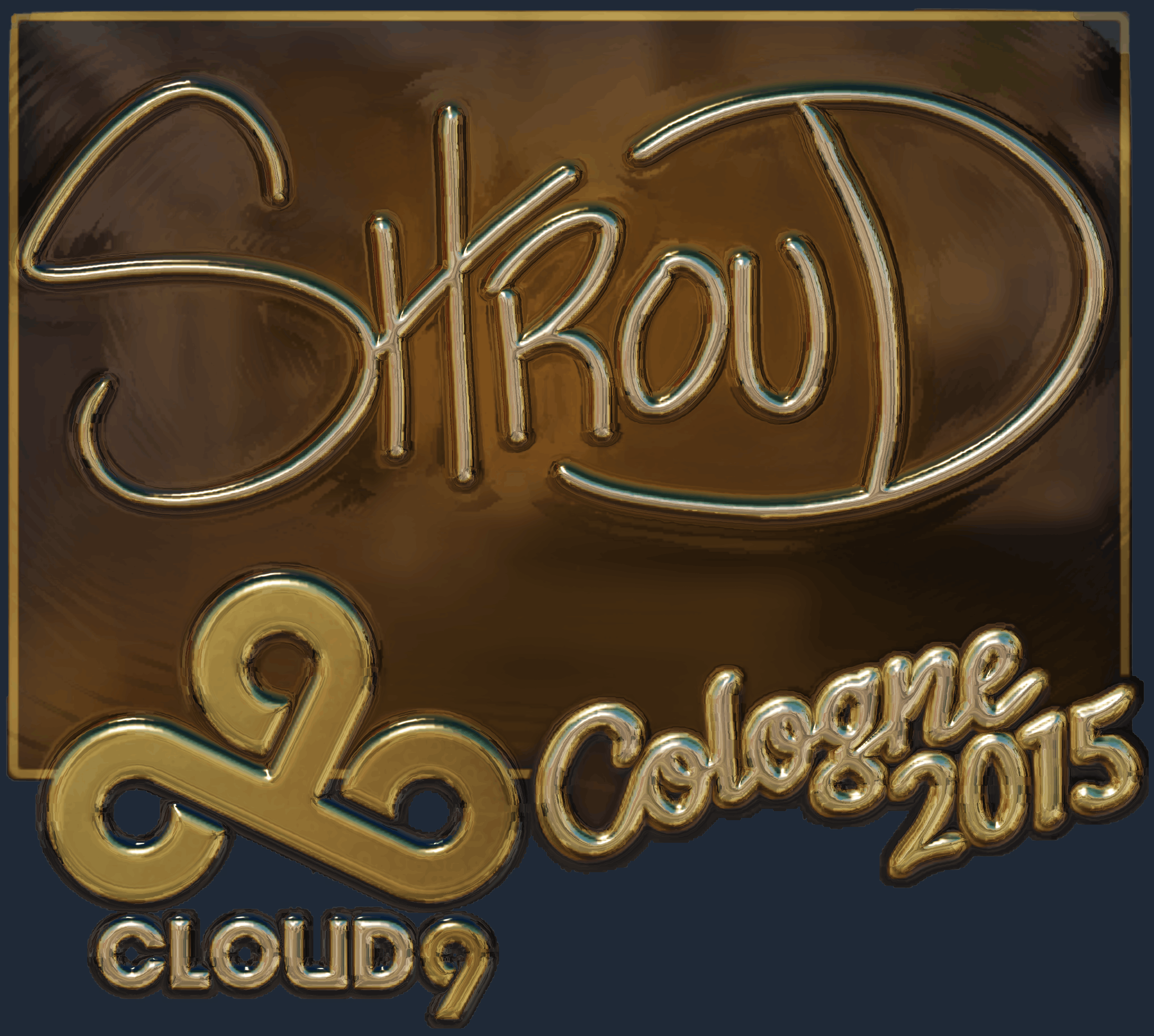 Sticker | shroud (Gold) | Cologne 2015 Image