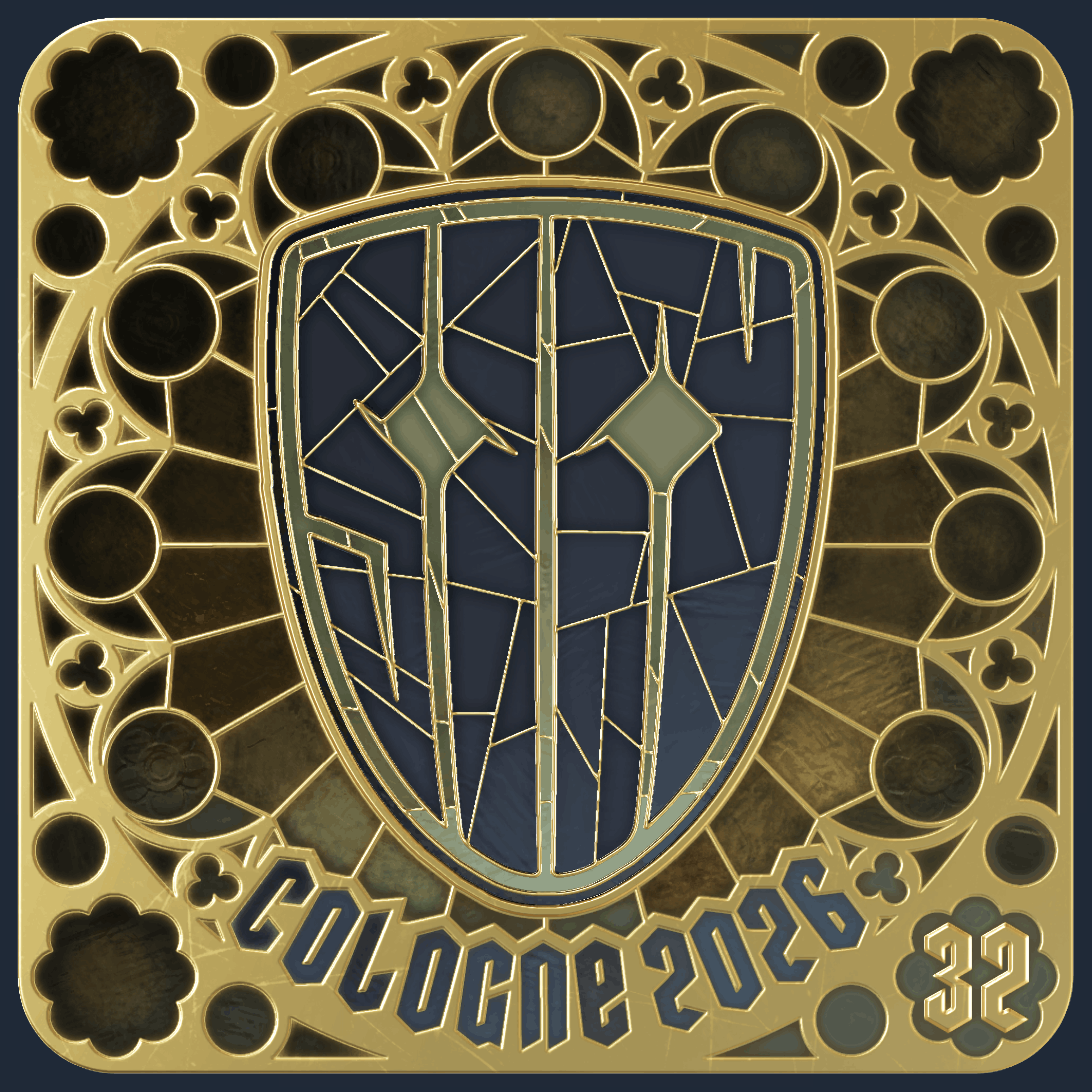 Sticker | SINNERS (Gold, Ranked) | Cologne 2026 Image