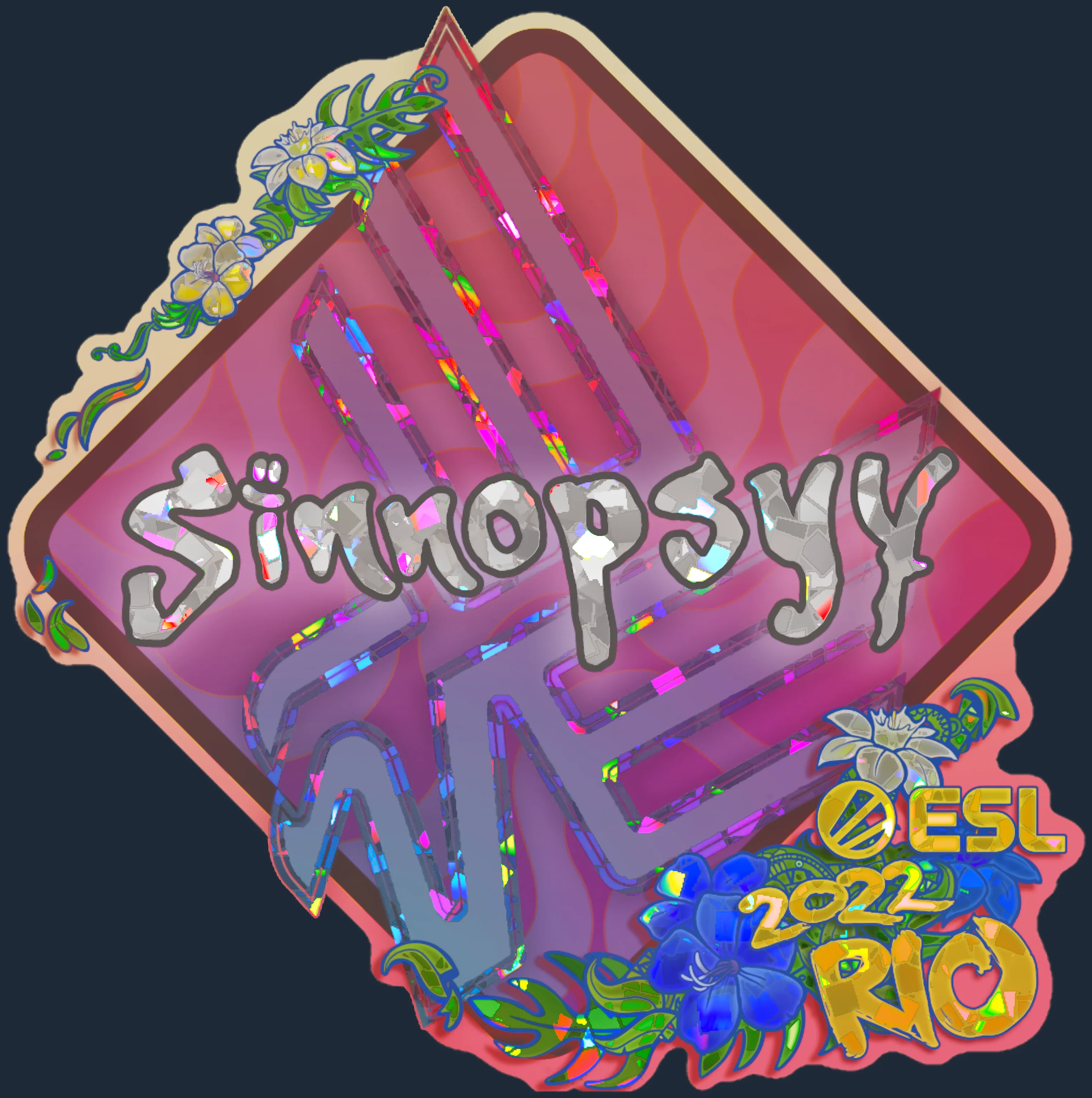 Sticker | sinnopsyy (Glitter) | Rio 2022 Image