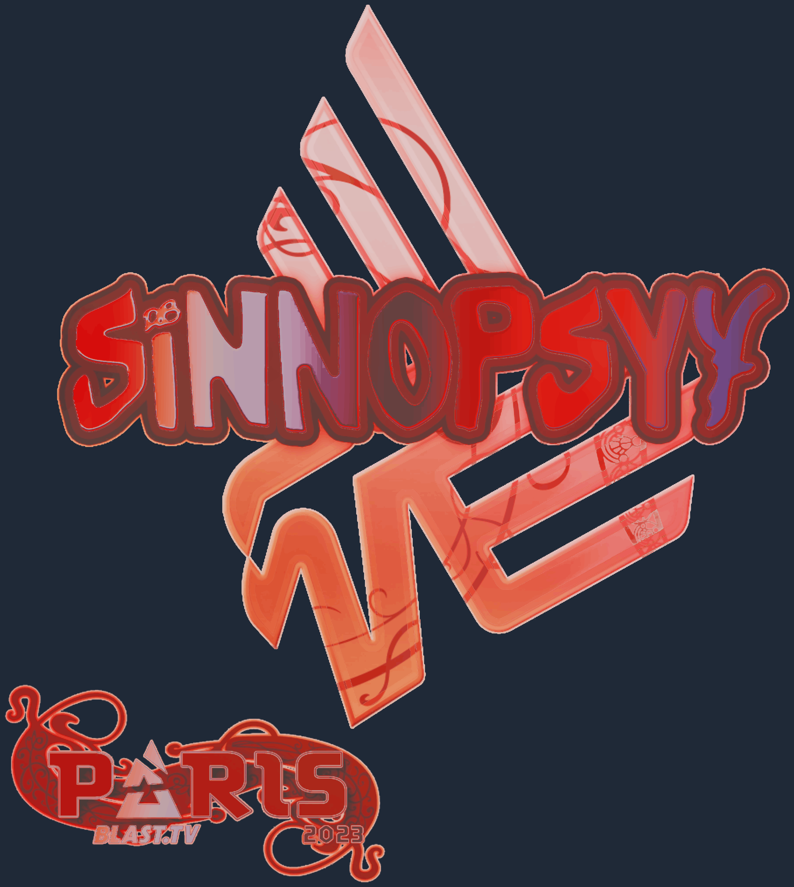 Sticker | sinnopsyy (Holo) | Paris 2023 Image