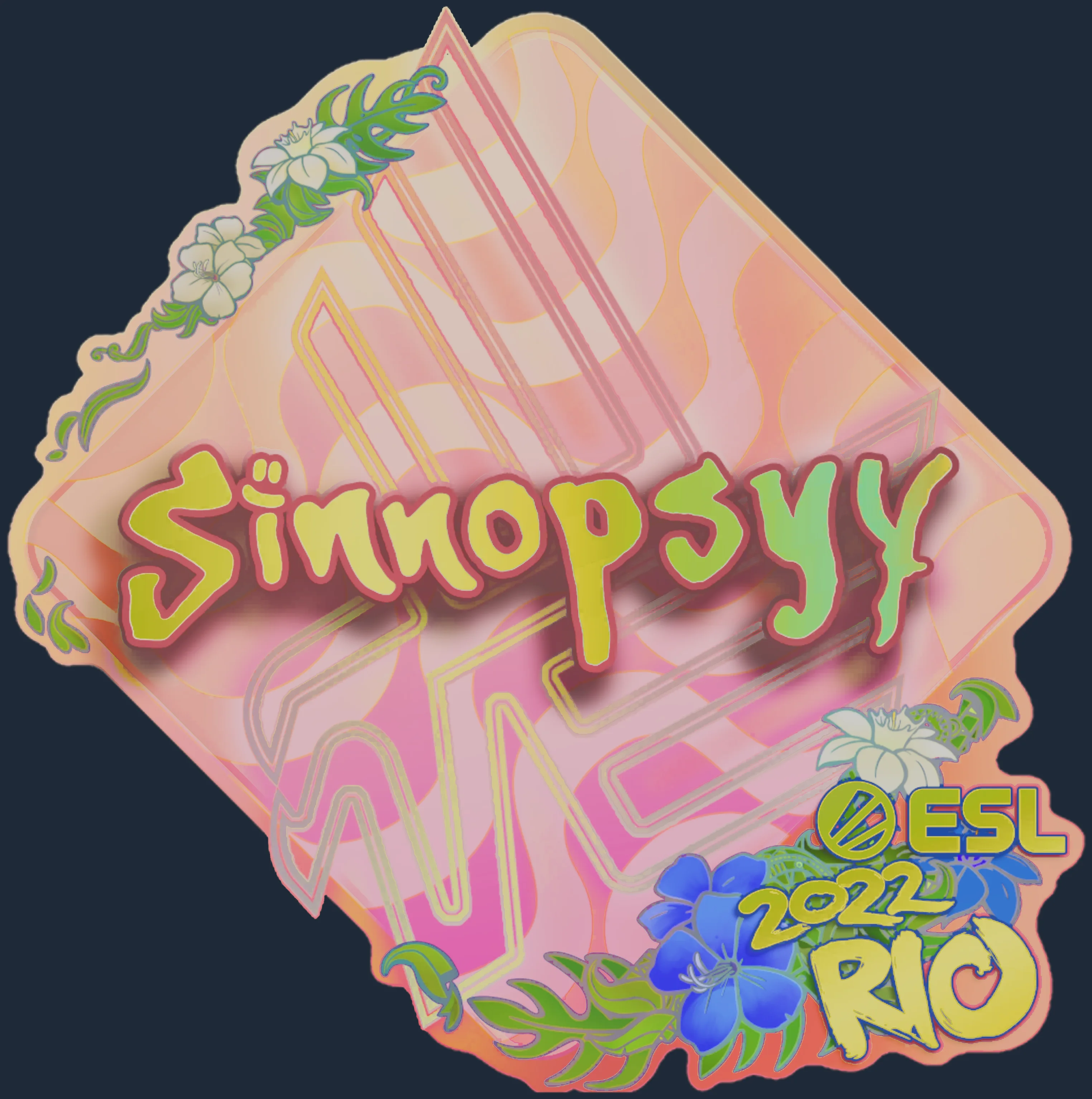 Sticker | sinnopsyy (Holo) | Rio 2022 Image