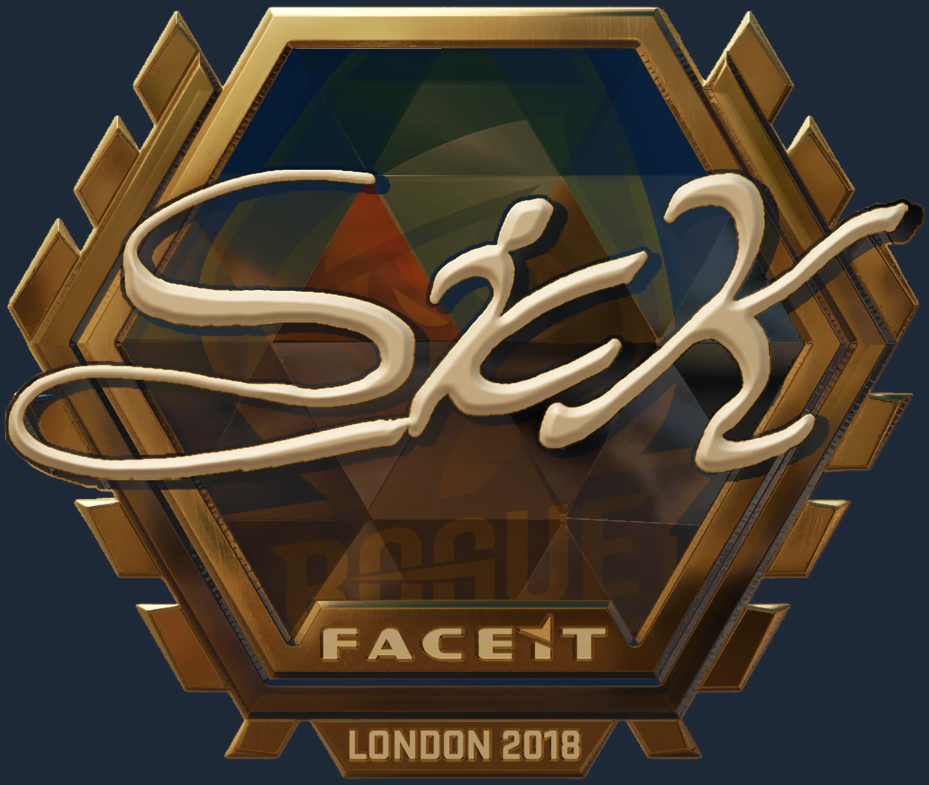 Sticker | SicK (Gold) | London 2018 Image