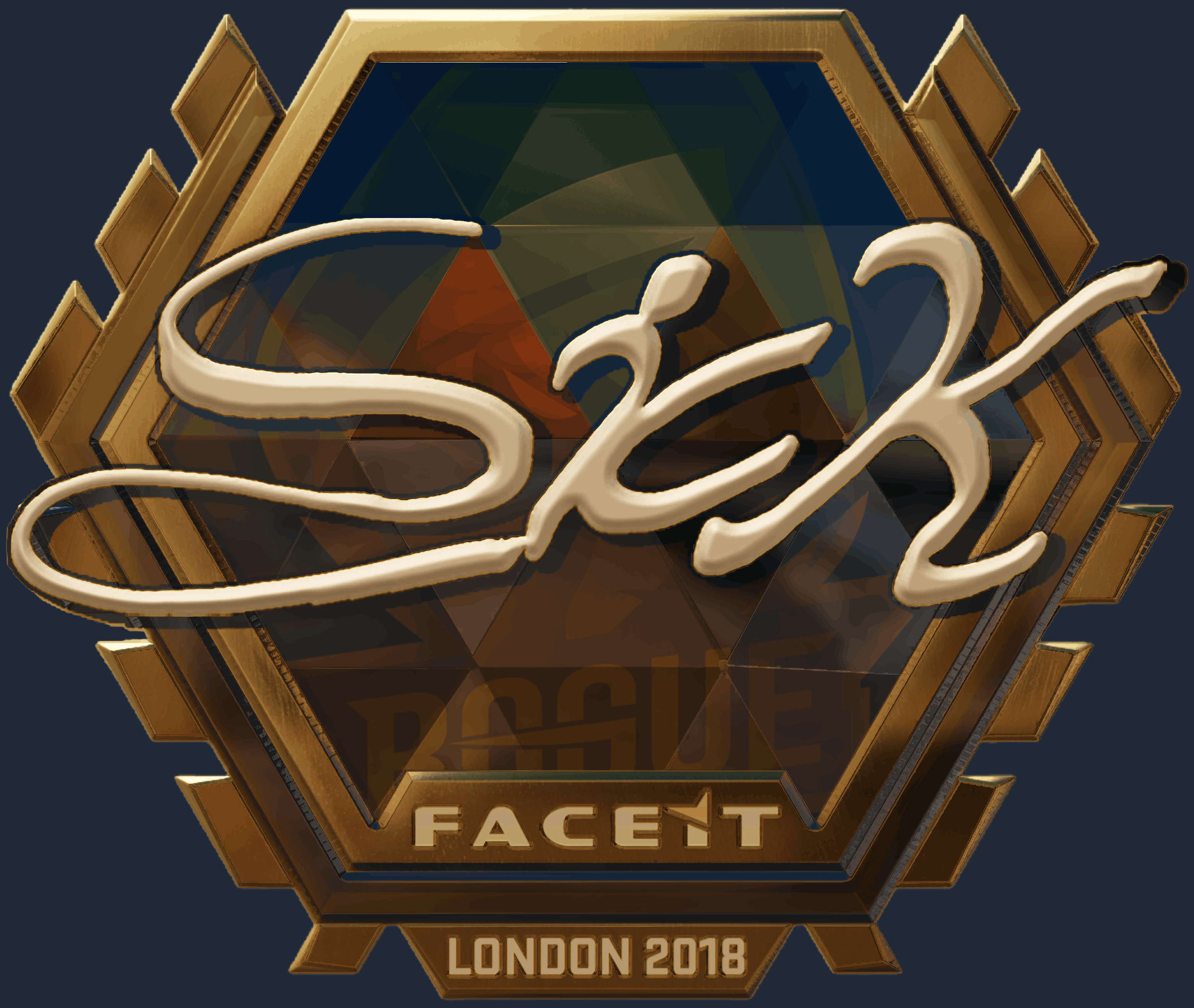 Sticker | SicK (Gold) | London 2018 Screenshot