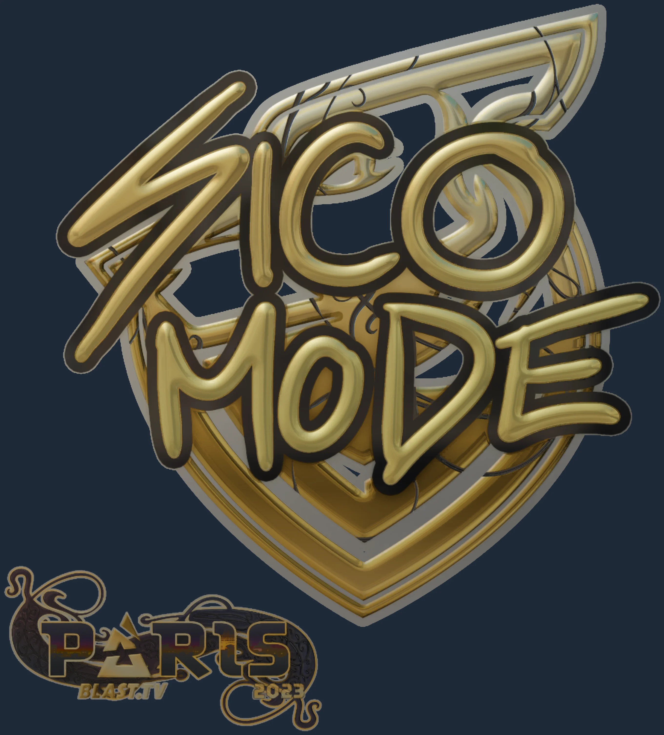 Sticker | Sico (Gold) | Paris 2023 Image